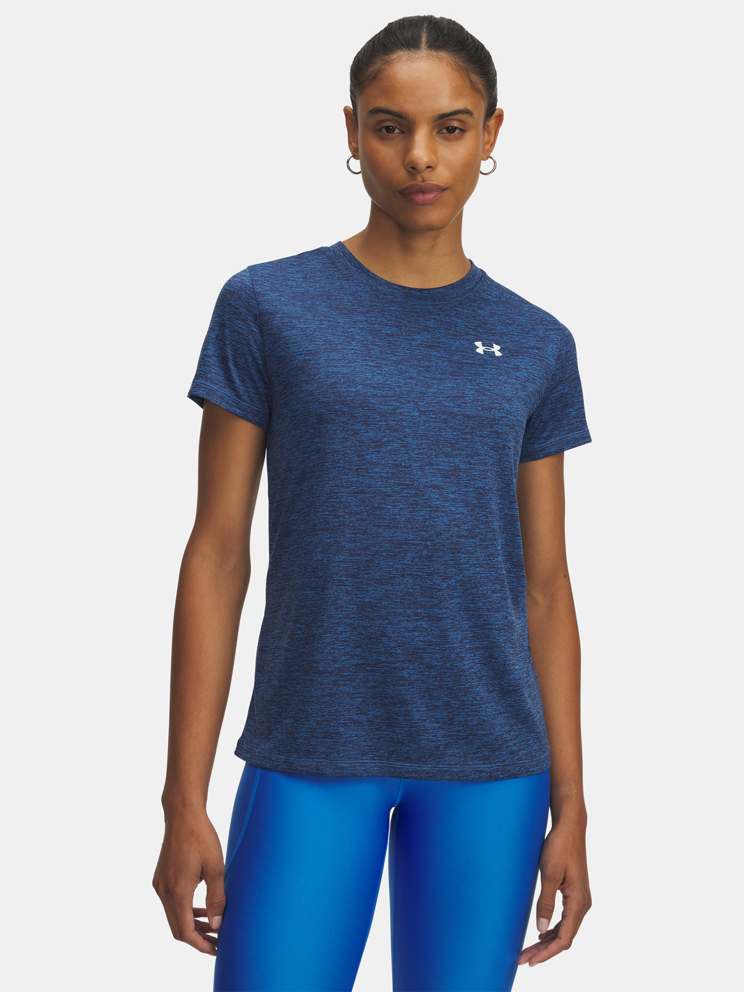 Womens T-shirt Under Armour Tech SSC- Twist-BLU - Womens