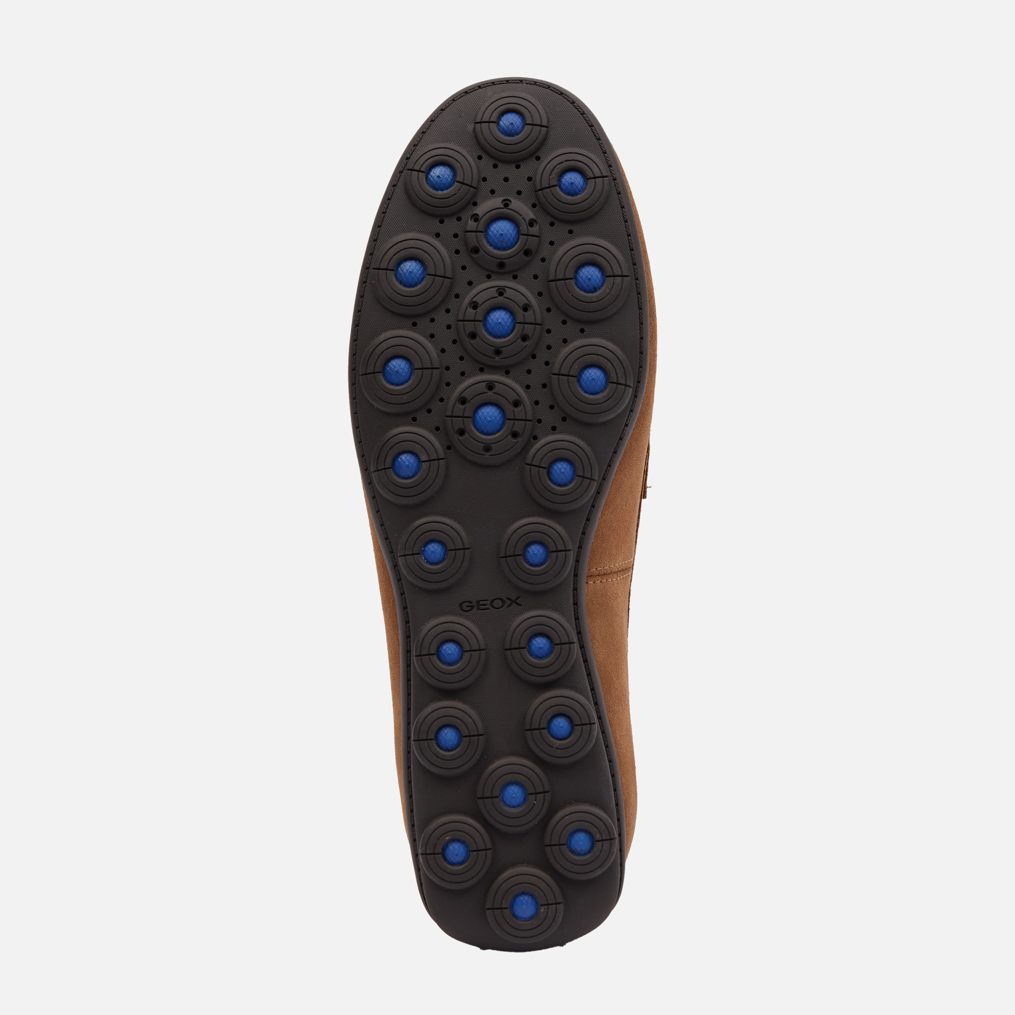 Light brown men&#039;s moccasins Geox Spherica EC16 - Men&#039;s