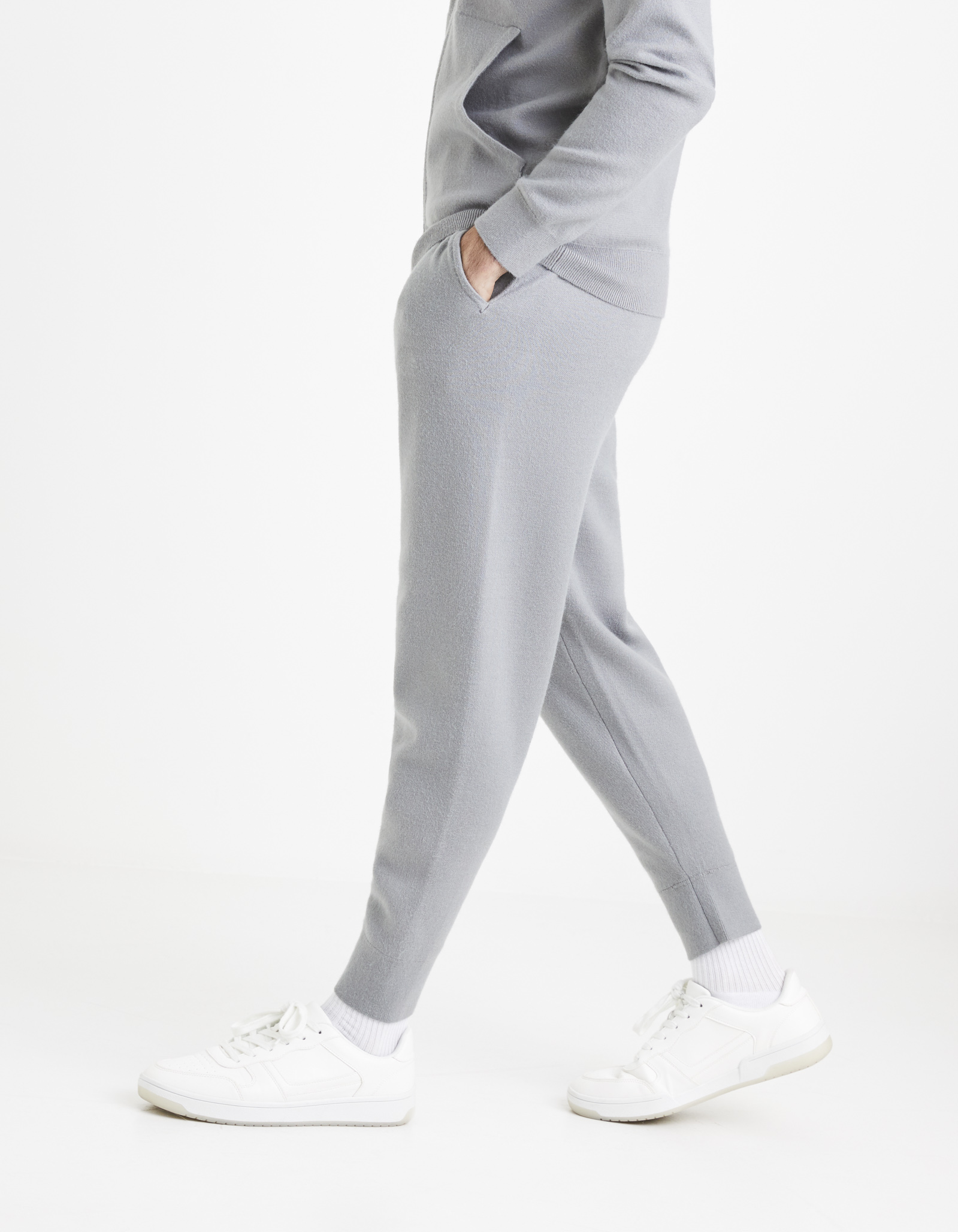 Pantaloni sport si de casa pentru barbati Celio - gri