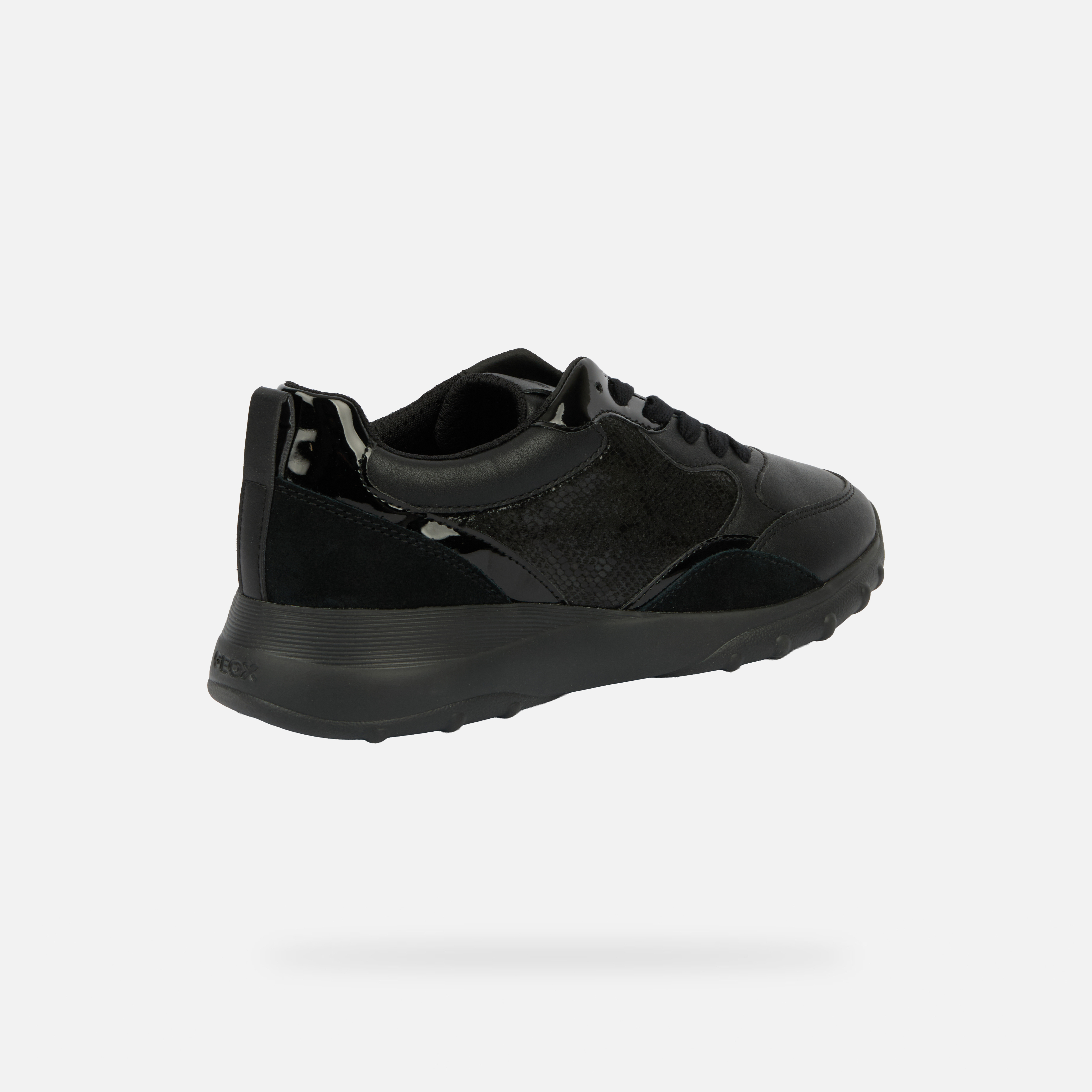 Black women's sneakers Geox Alleniee - Women's