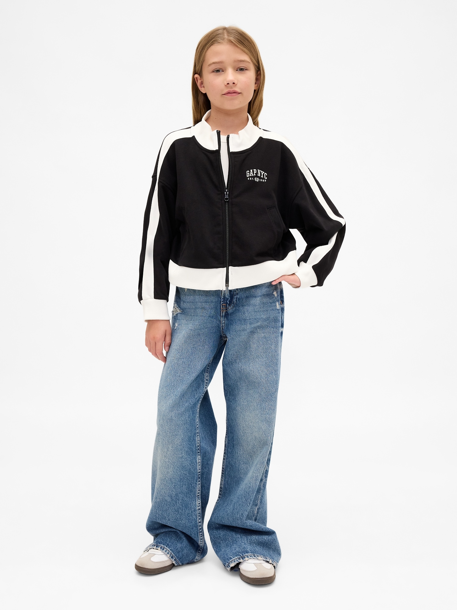 GAP Children's Tracksuit Jacket VintageSoft - Girls