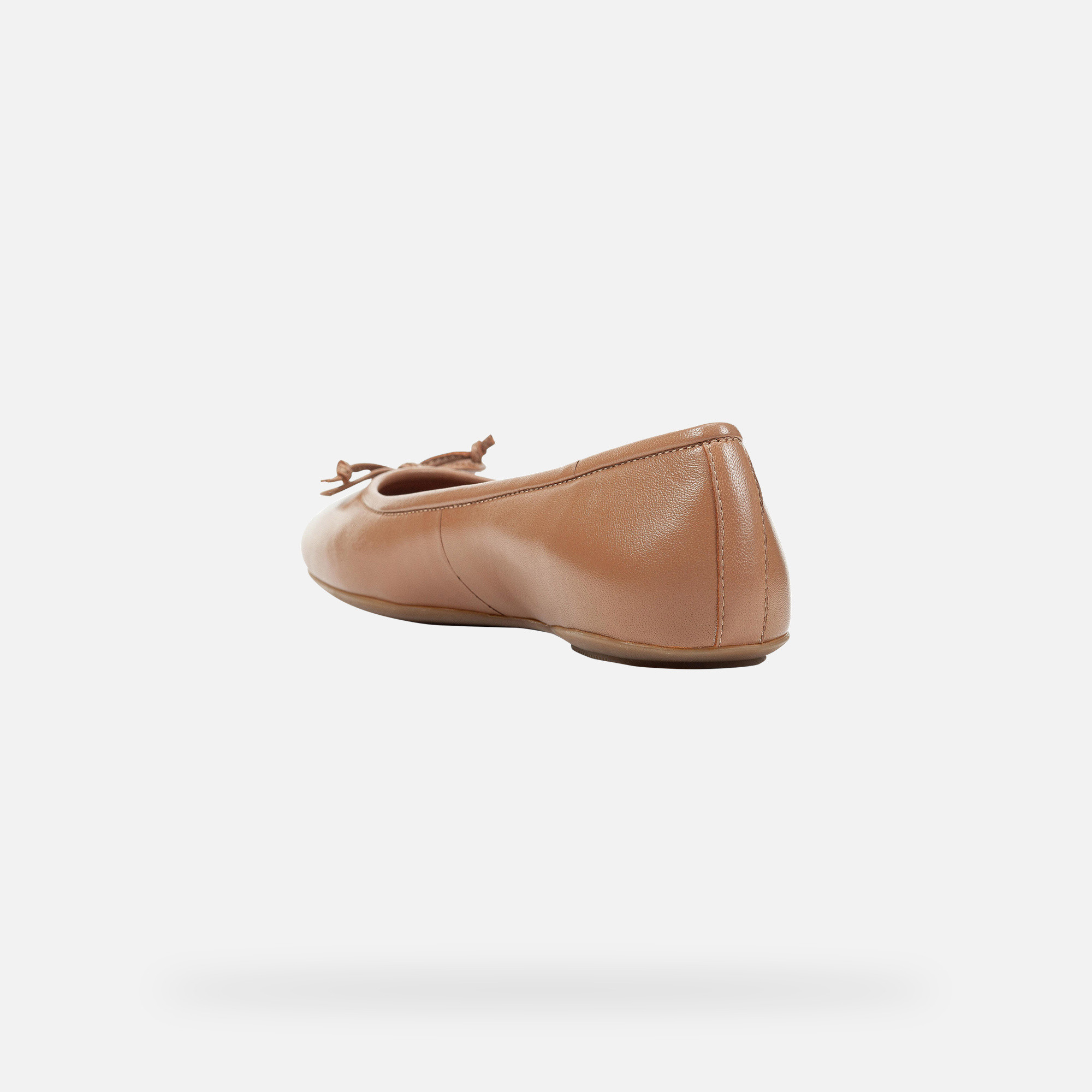 Brown women&#039;s ballet flats Geox Palmaria - Women&#039;s