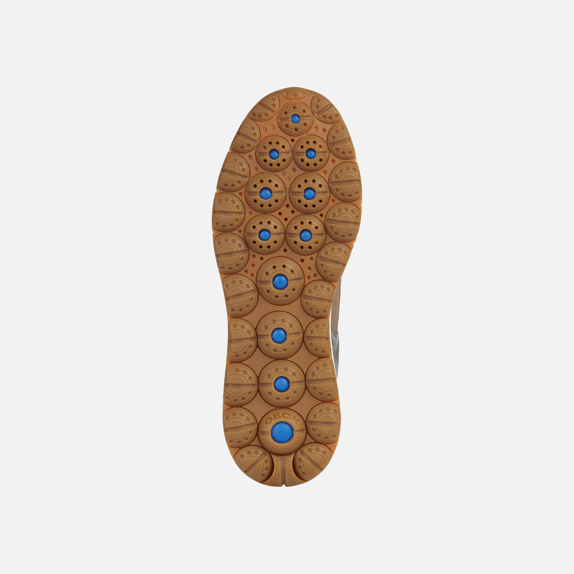 Brown women's sneakers Geox Spherica 4x4 B Abx - Women's