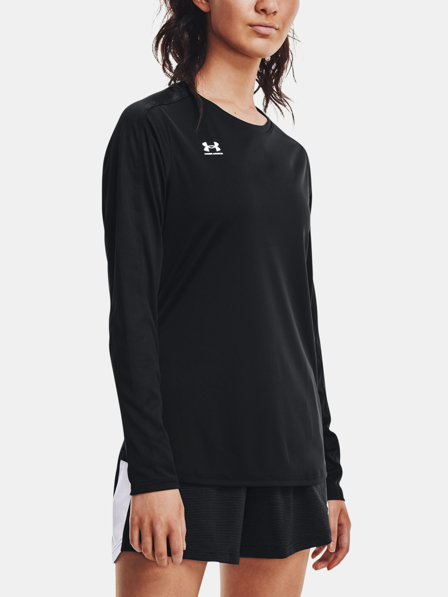 Under Armour T-Shirt W Challenger LS Training Top-BLK - Women