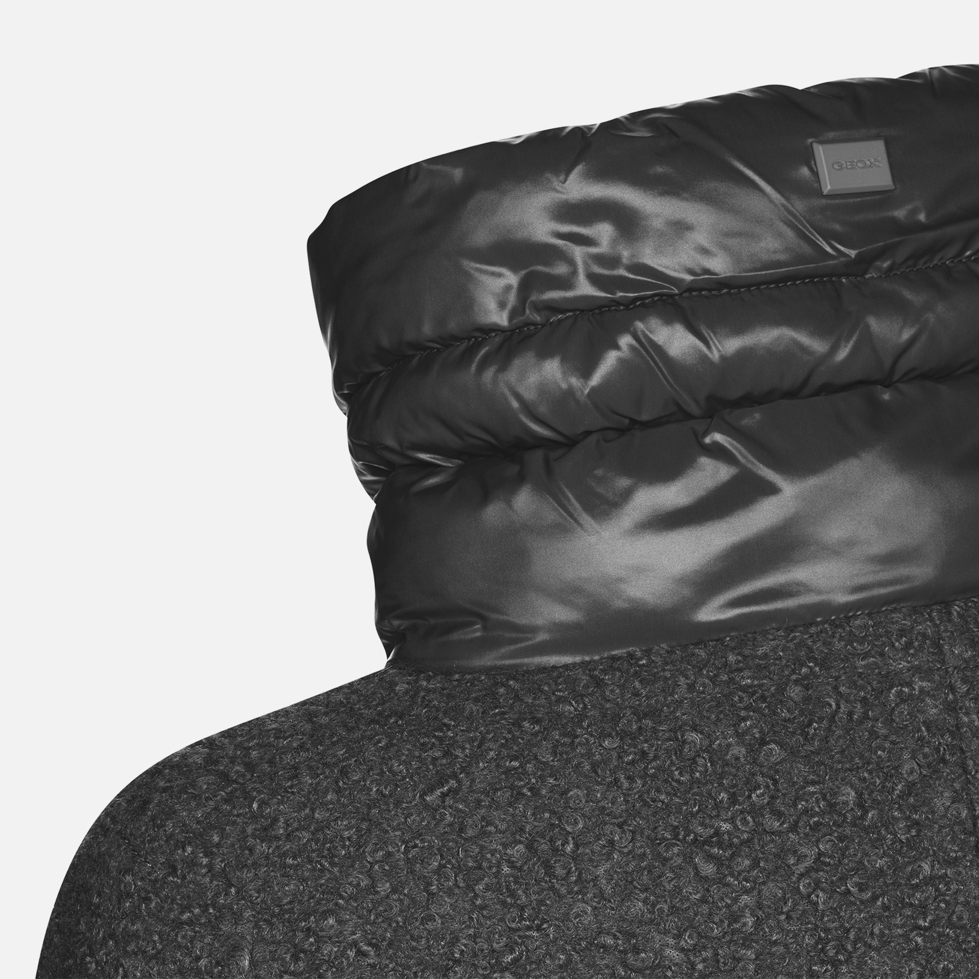 Black Women's Coat Geox Calithe - Women's