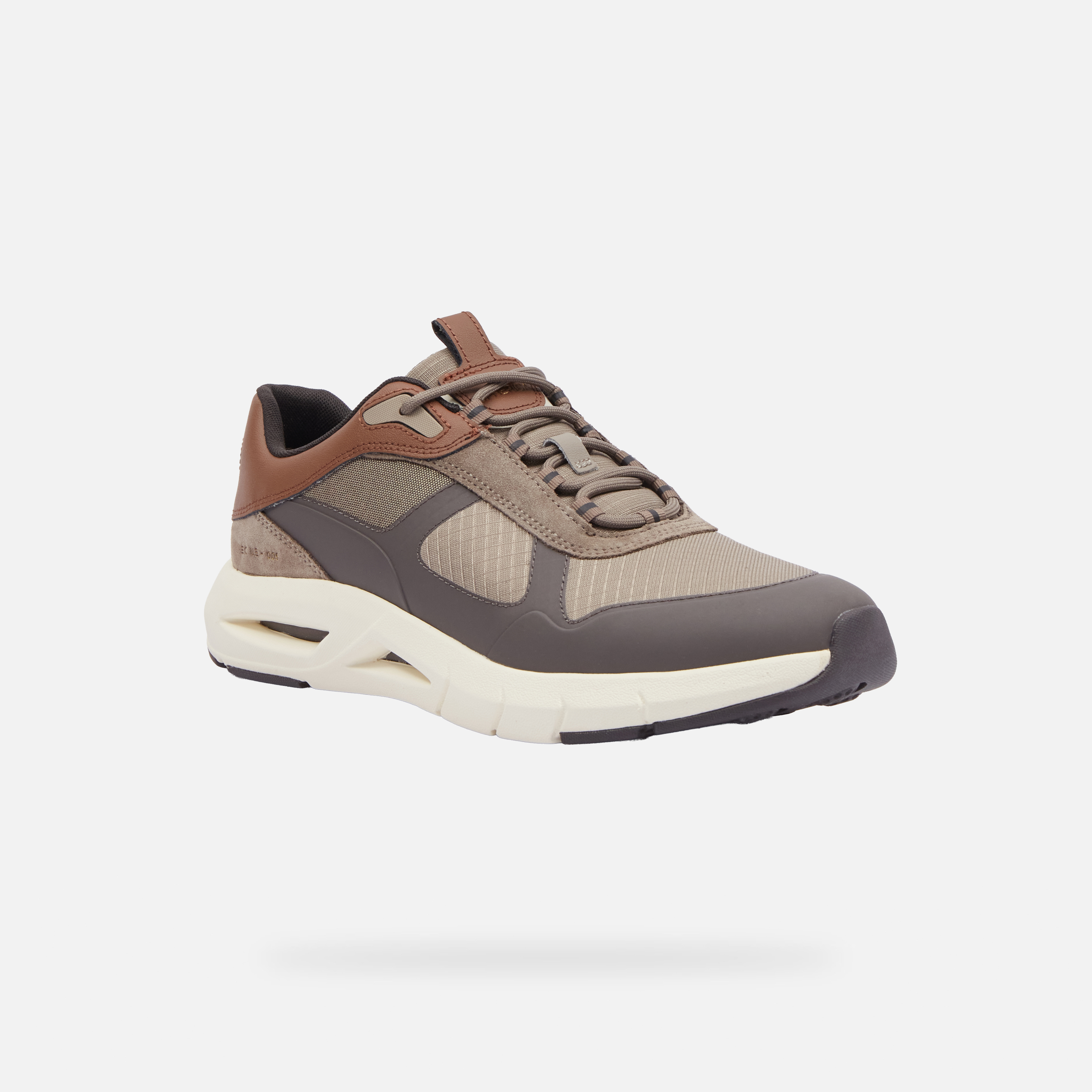 Beige men's sneakers Geox Spherica Ecub-5 - Men's