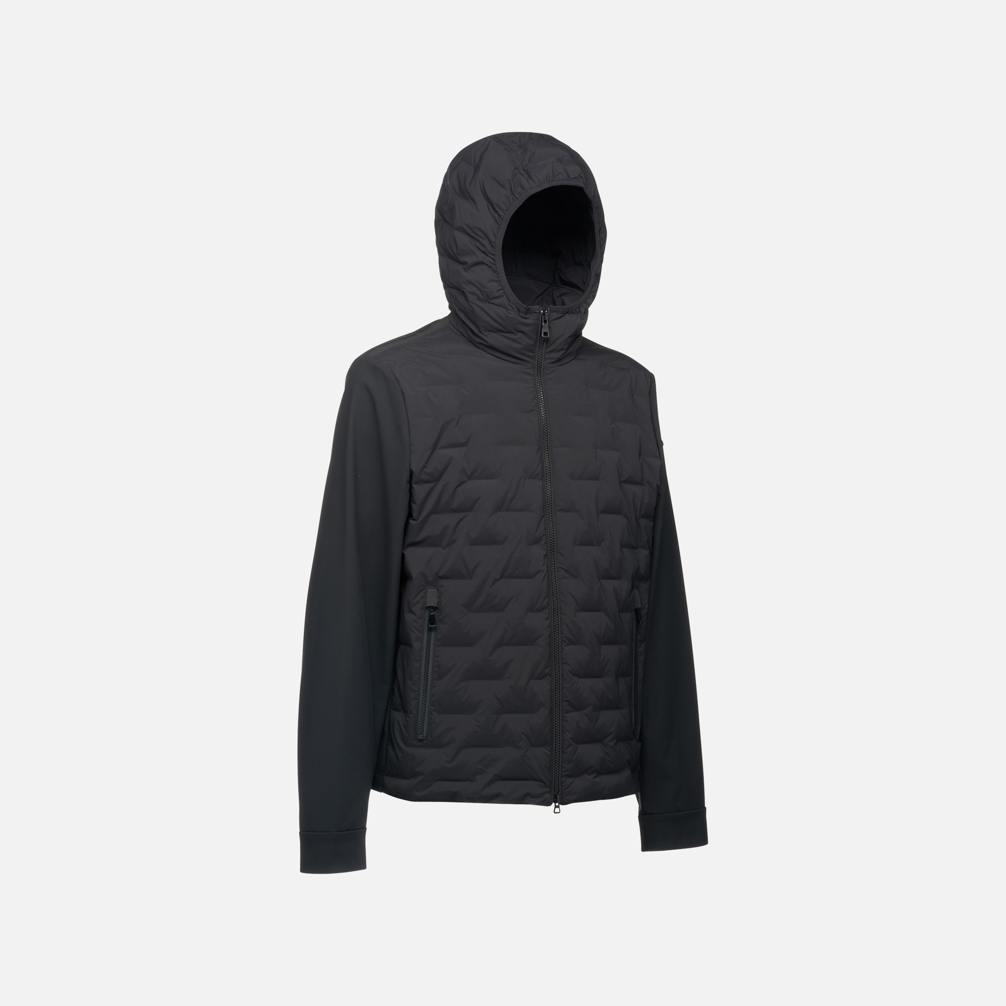 Black men&#039;s jacket Geox Sapienza - Men&#039;s