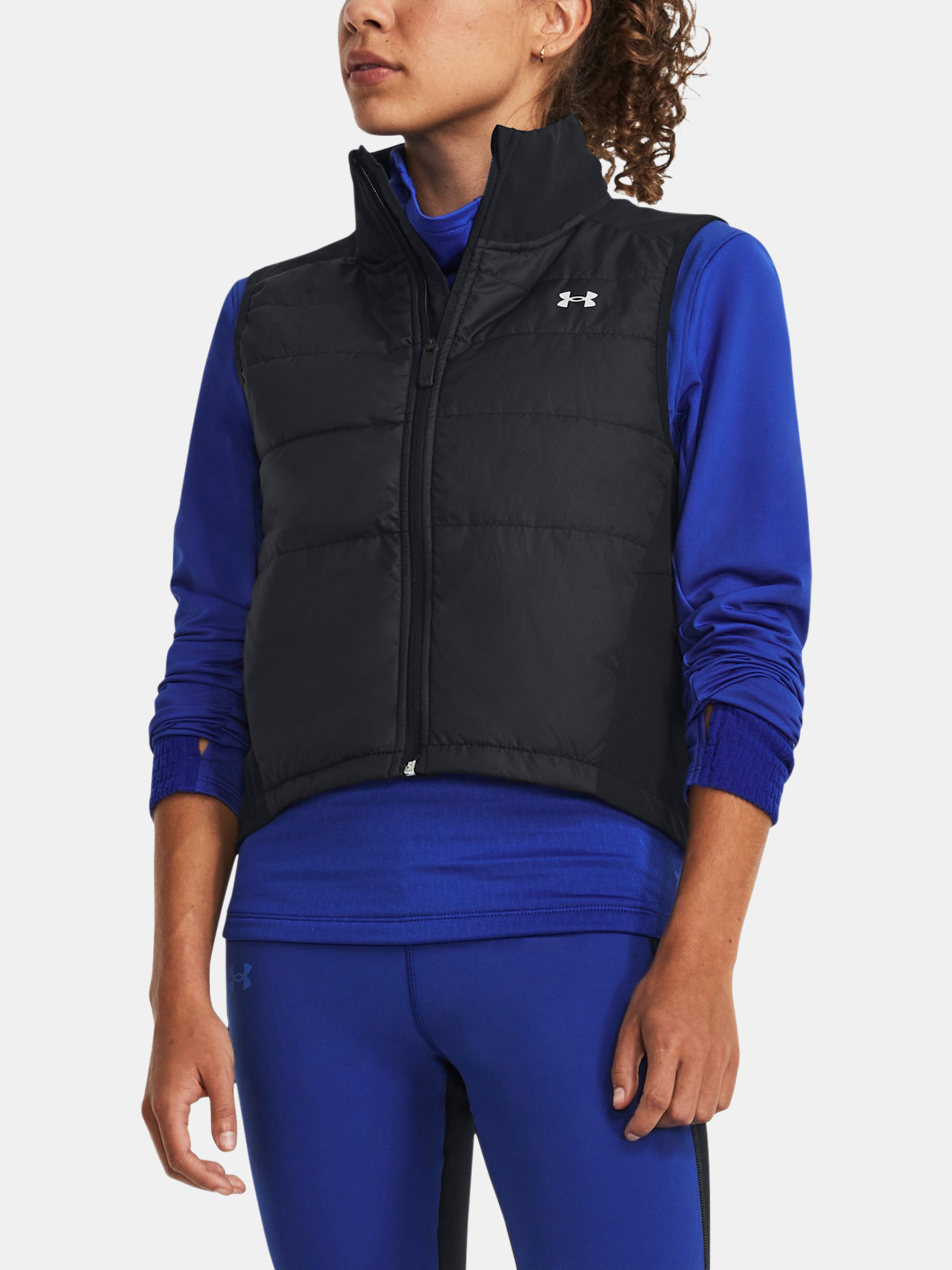 Levně Under Armour Vesta UA STRM SESSION RUN VEST-BLK - Dámské