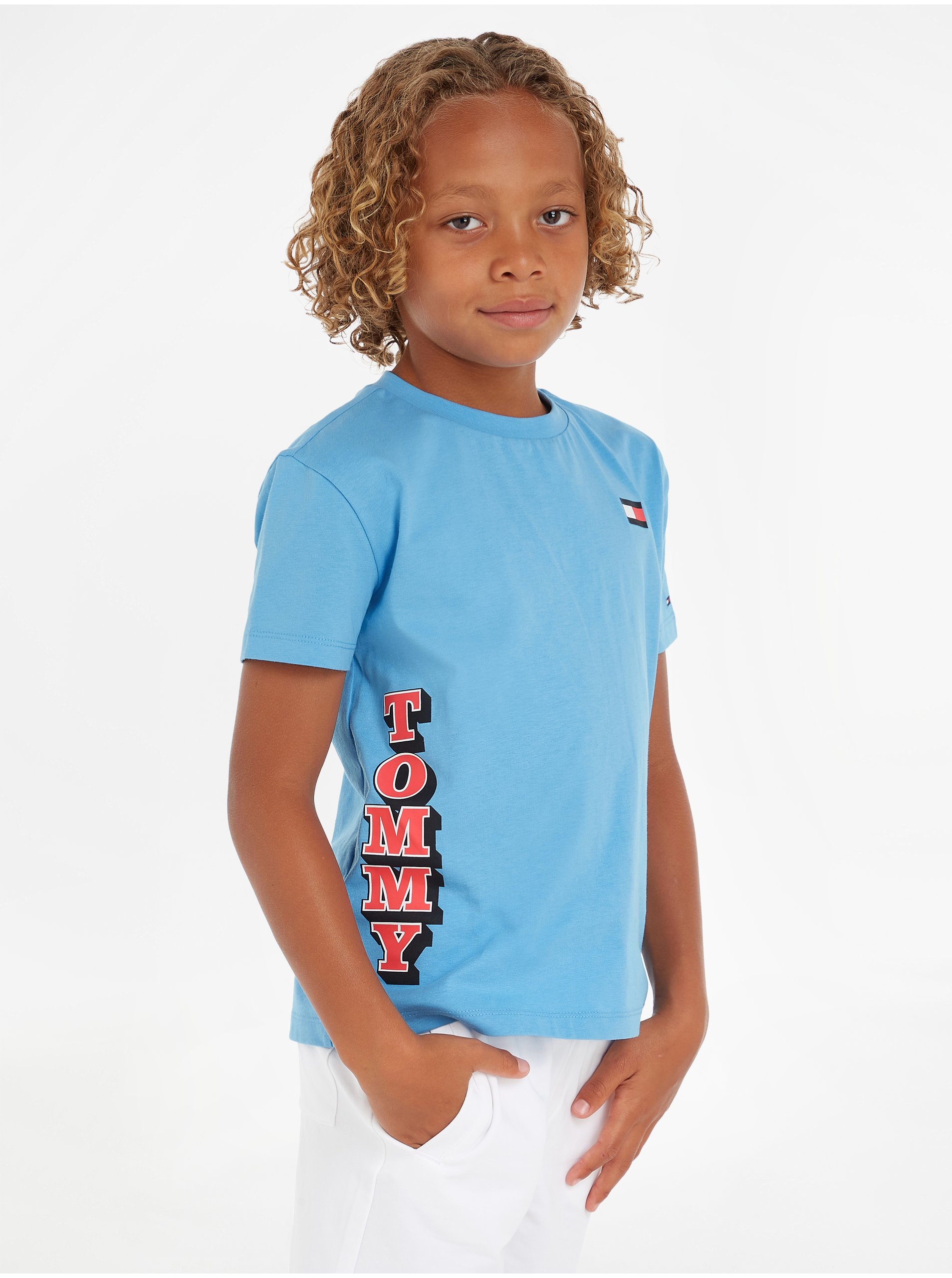 Blue Boys T-shirt Tommy Hilfiger - Boys