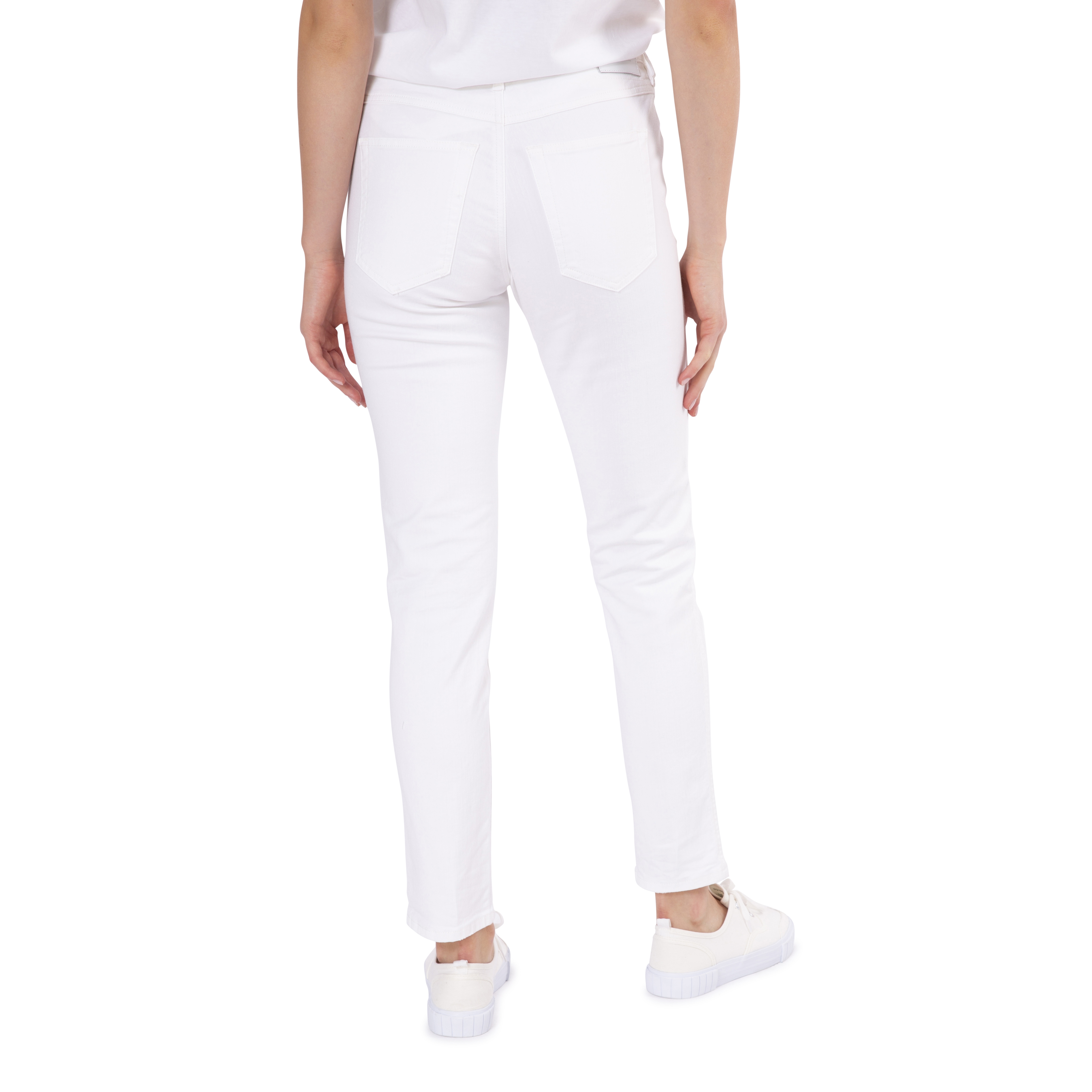 Pantaloni chino pentru femei Diesel - alb