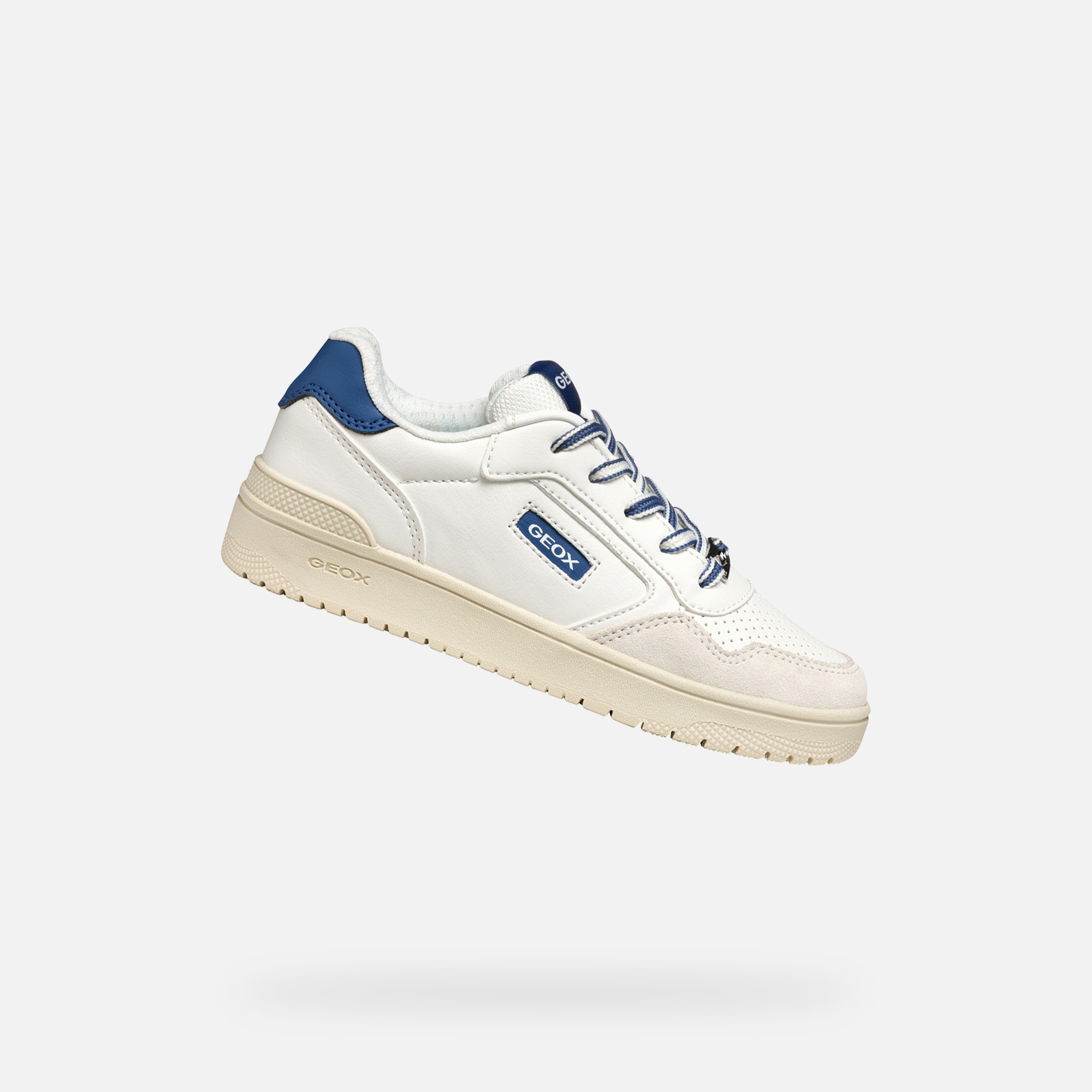 White boys sneakers Geox Washiba - Boys