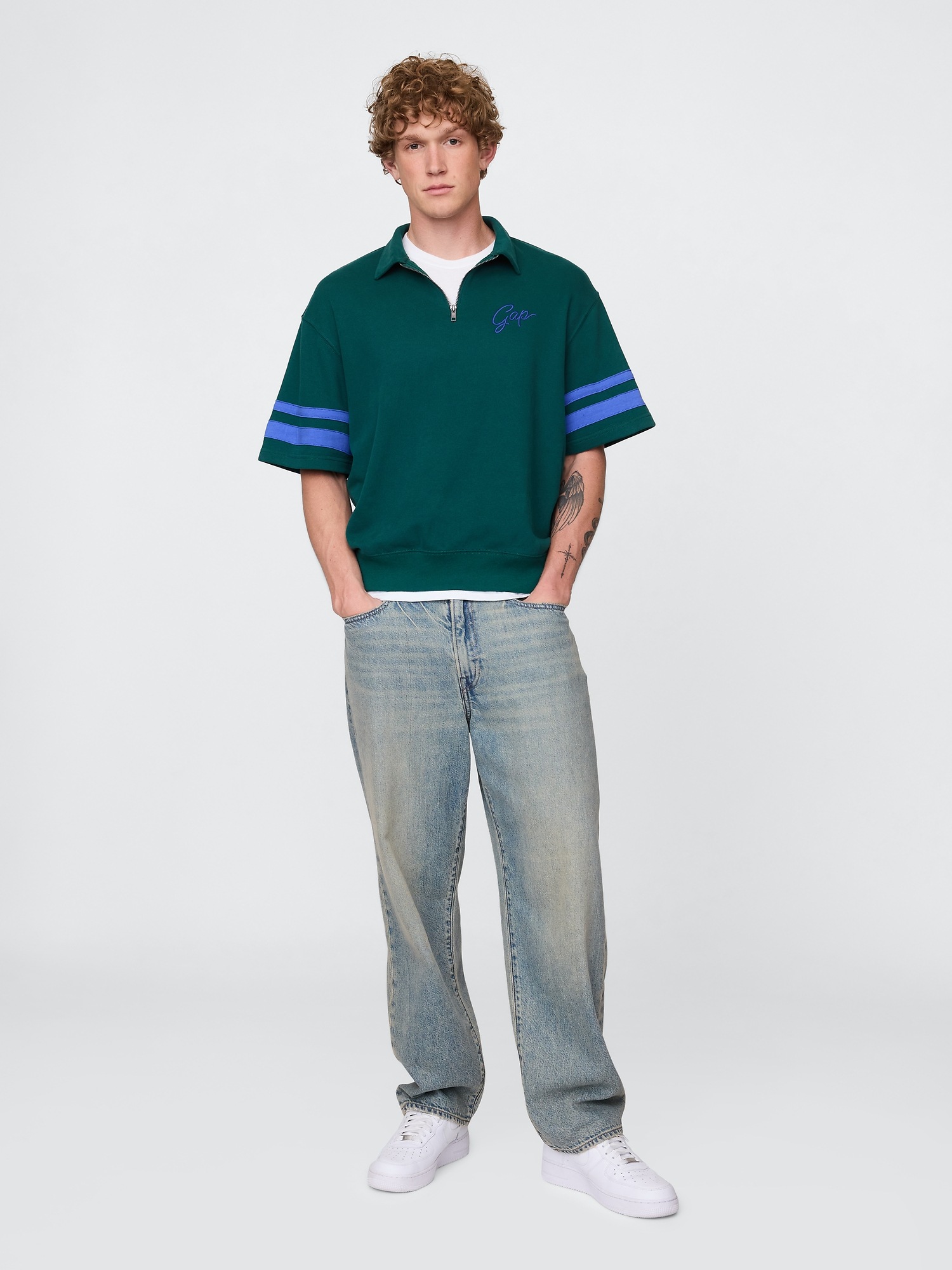 GAP Oversize sweatshirt VintageSoft - Men's