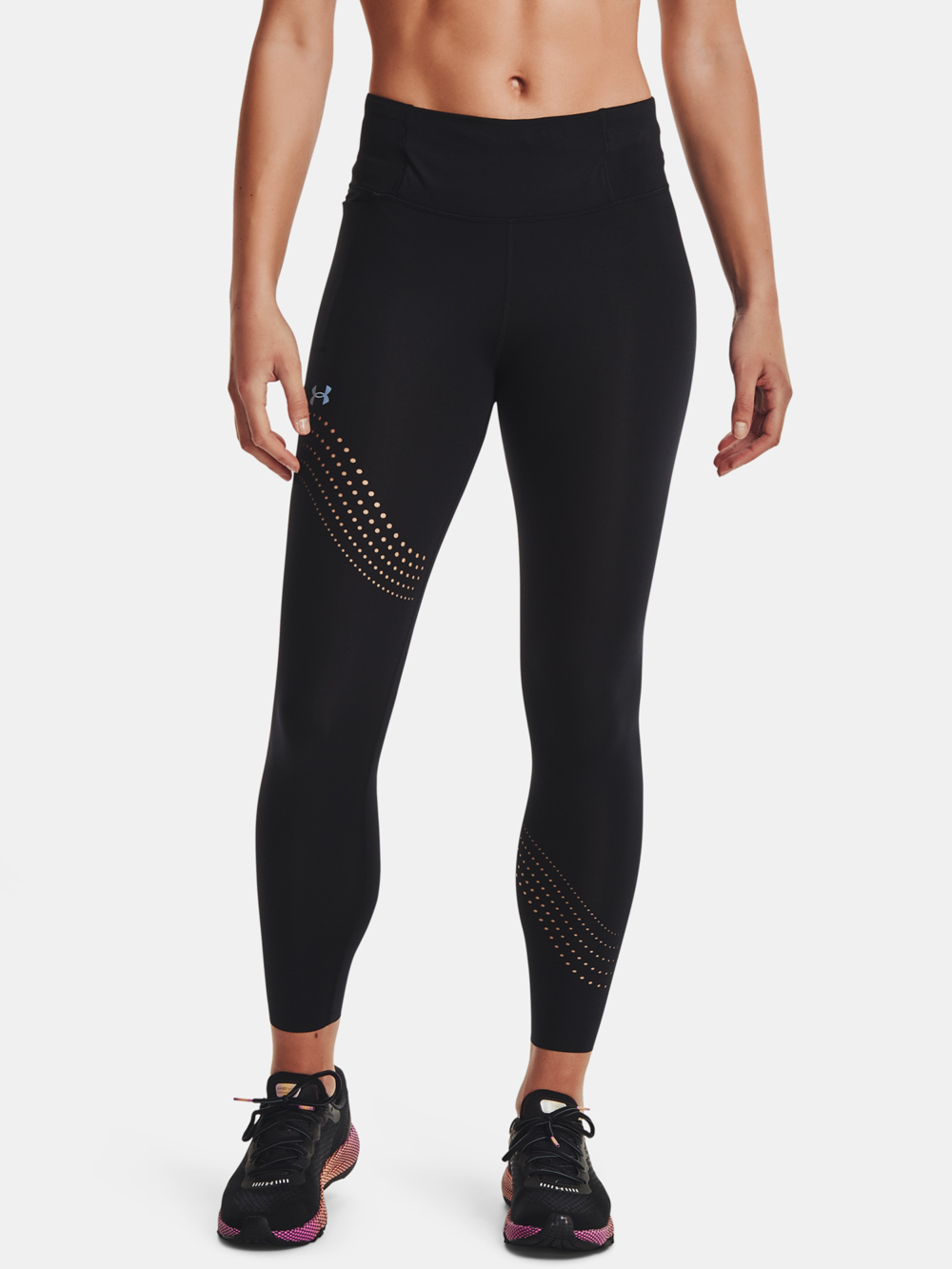 Under Armour Leggings Speedpocket Perf 7/8 Tght-Blk - Ladies