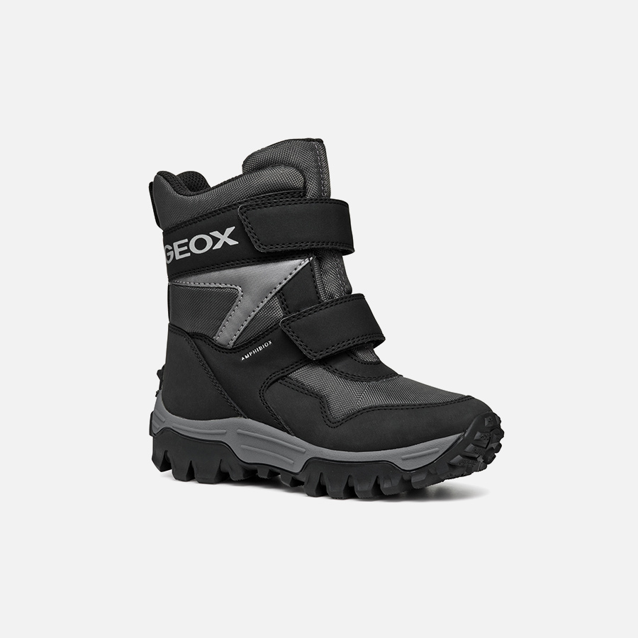Black boys ankle boots Geox Himalaya B ABX - Boys