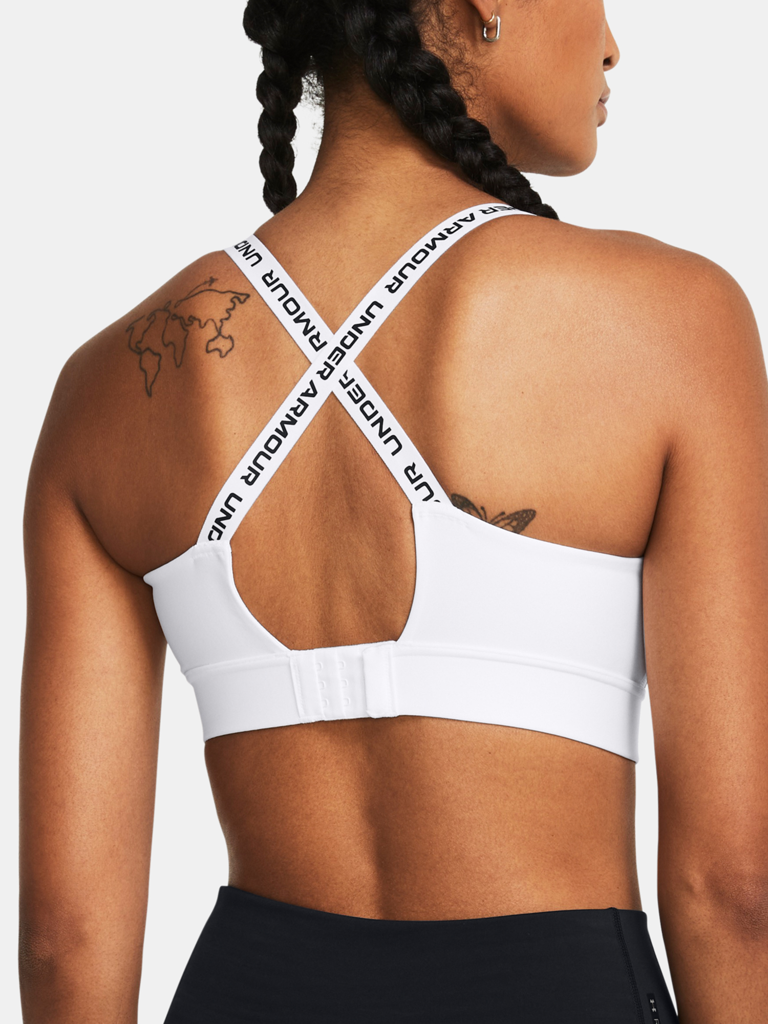 Women&#039;s bra Under Armour UA Infinity Mid 2.0 Bra-WHT - Women&#039;s