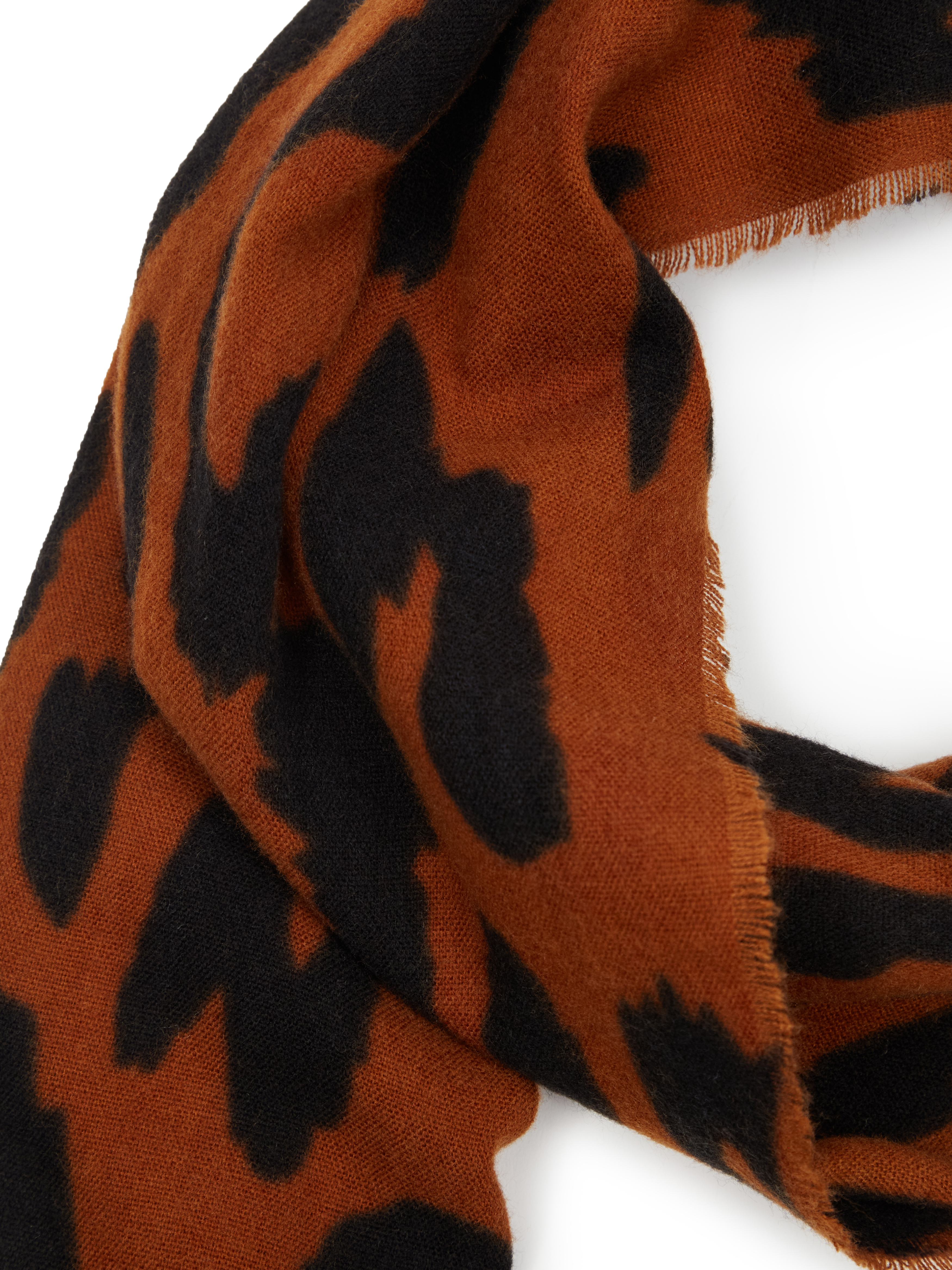 Brown women&#039;s patterned scarf ORSAY - Women&#039;s