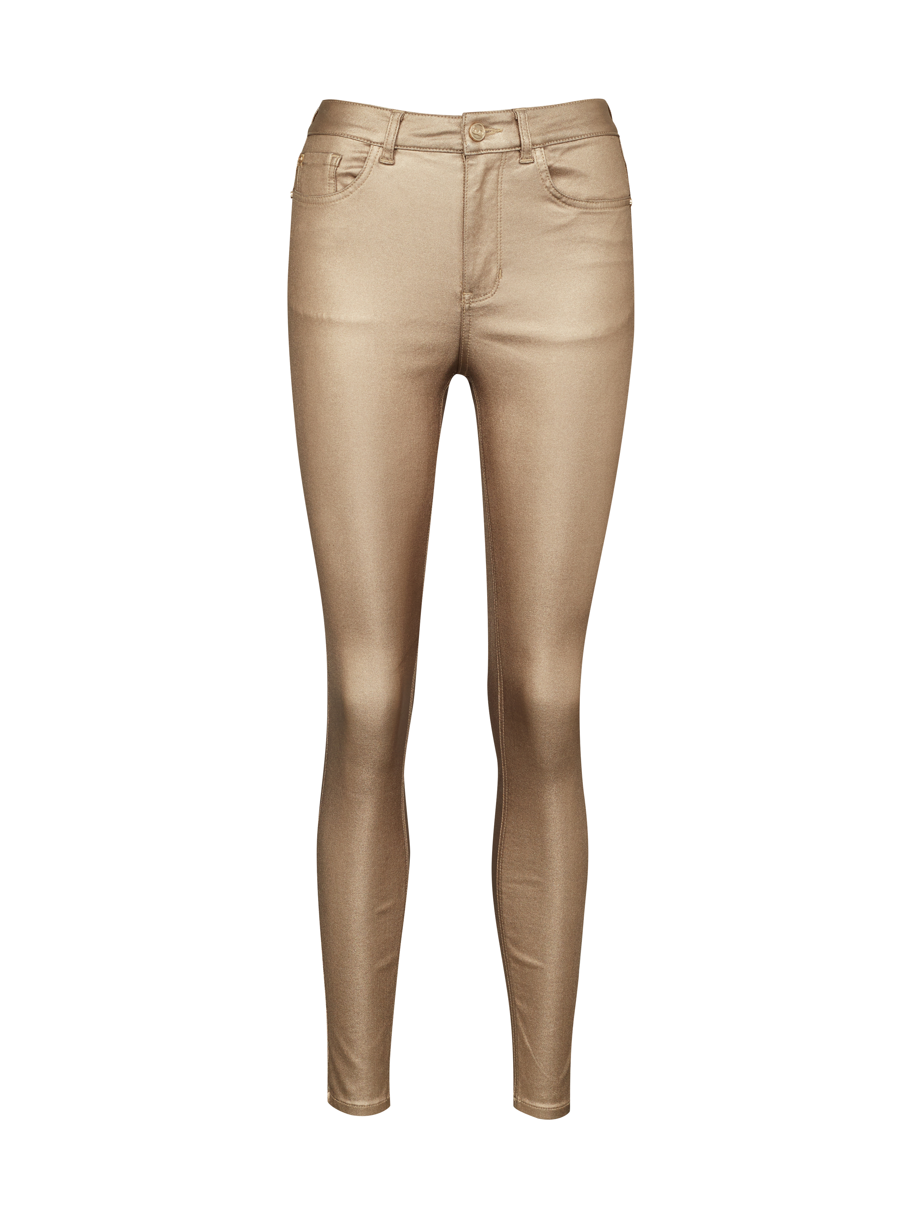 Gold women's skinny fit jeans ORSAY - Women's