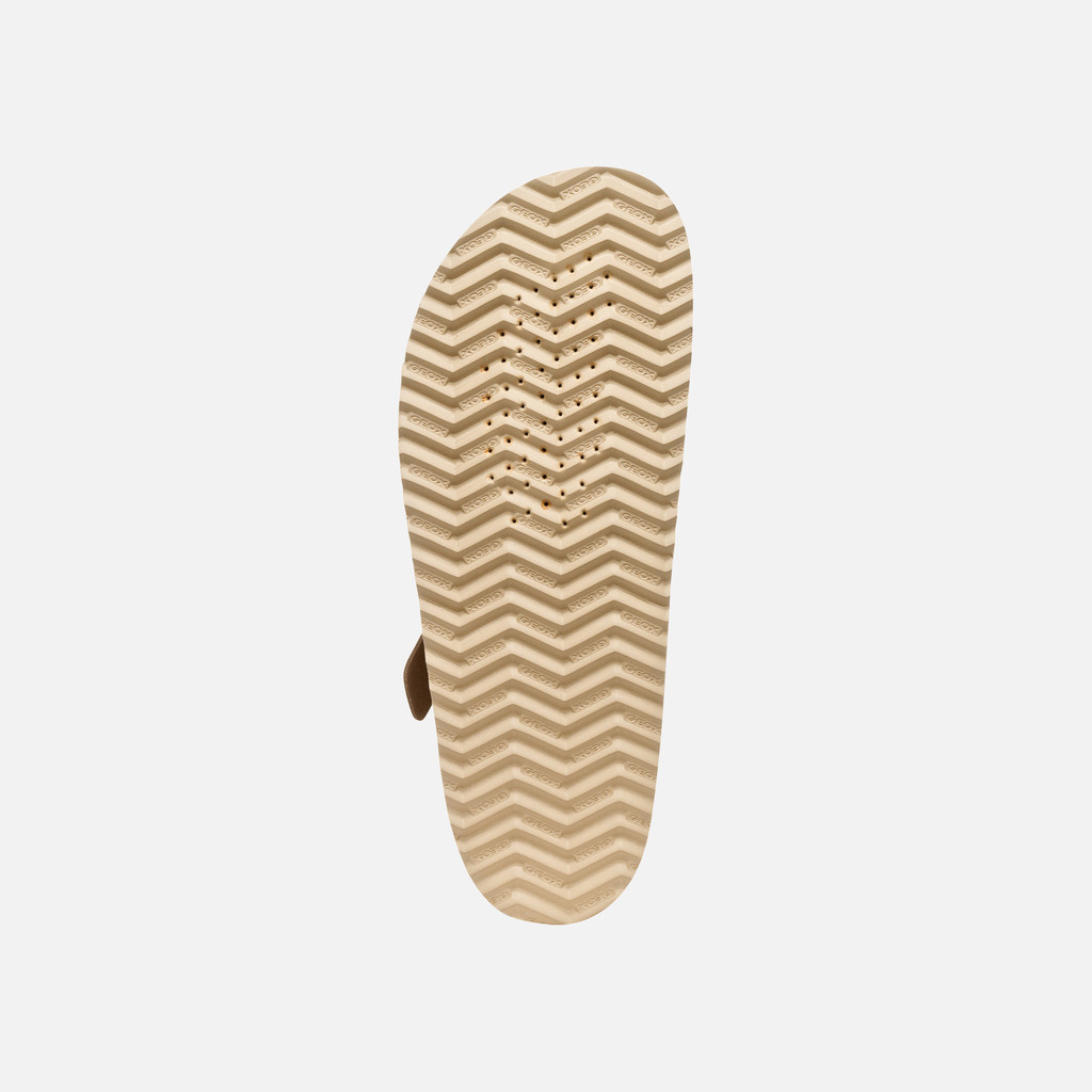 Beige women's flip-flops Geox Sandybett - Women's
