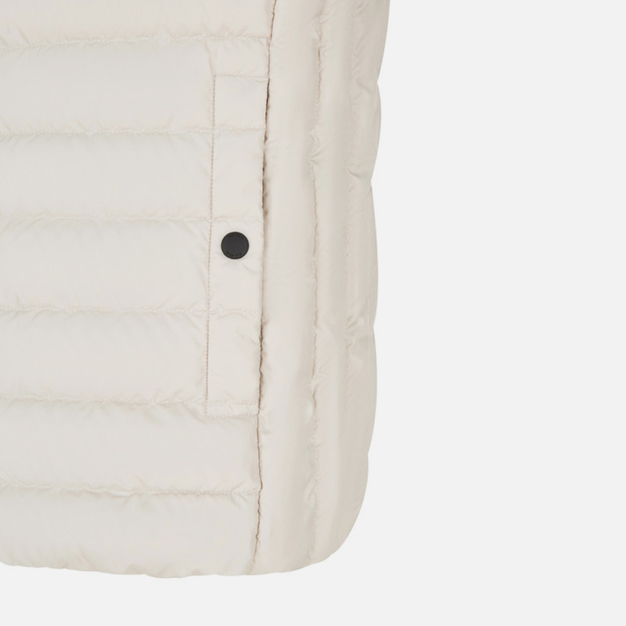 Black men's down vest Geox Kennet - Men's
