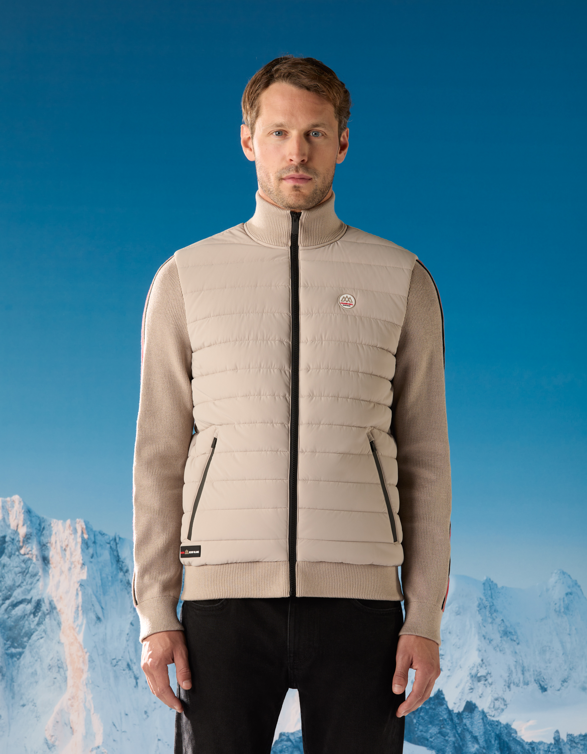 Celio Lehká péřová bunda Chamonix-Mont-Blanc - Pánské