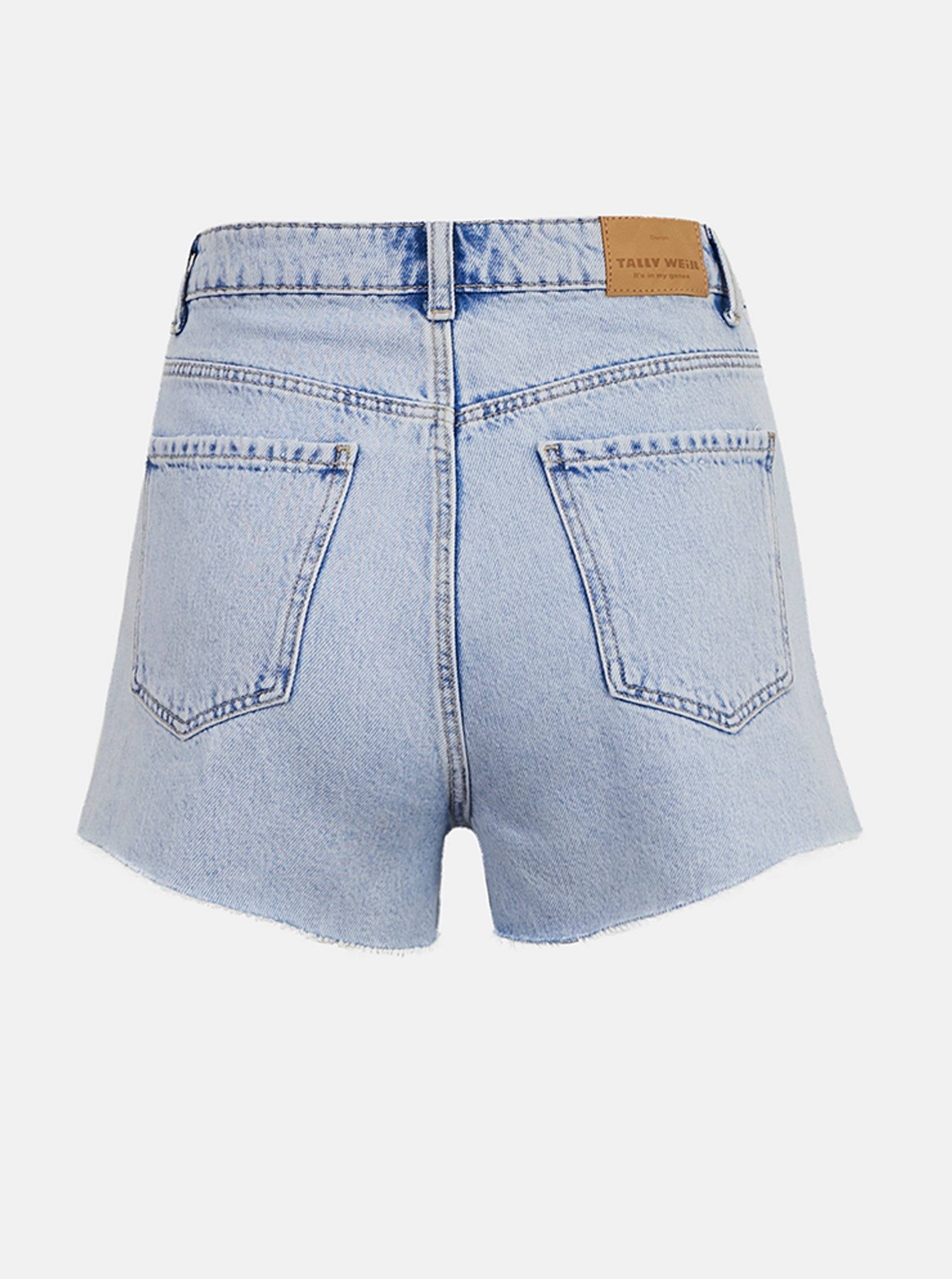 Pantaloni scurti pentru femei TALLY WEiJL - albastru deschis