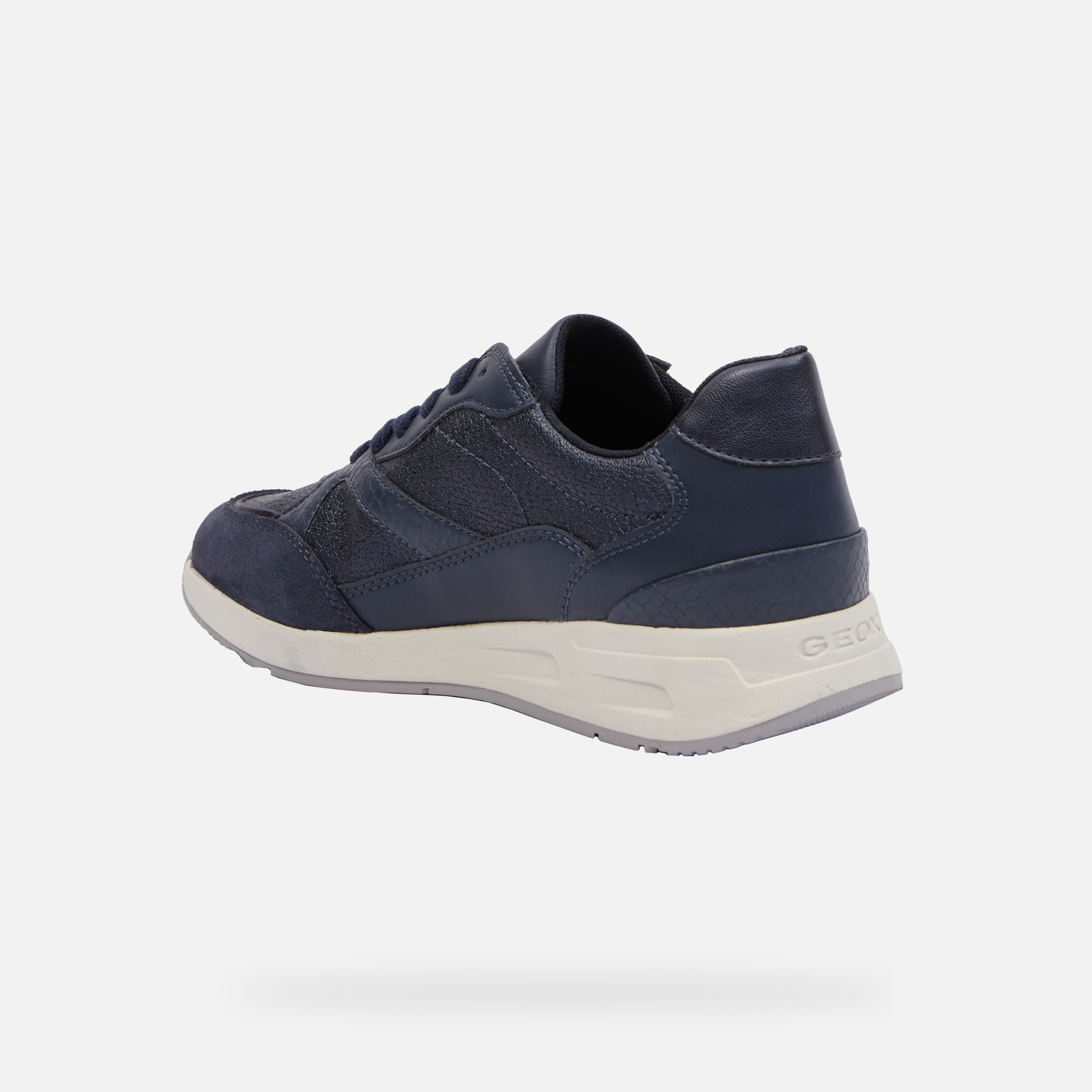 Dark blue women's sneakers Geox Bulmya - Women's