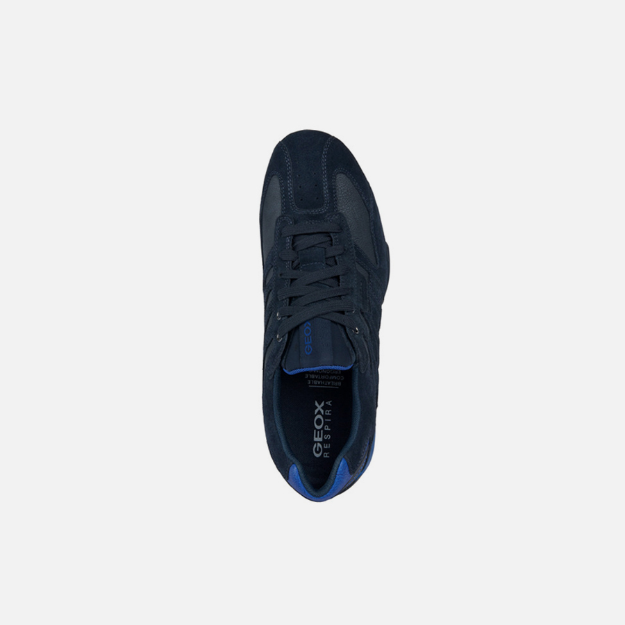 Dark blue men&#039;s sneakers Geox Snake - Men&#039;s