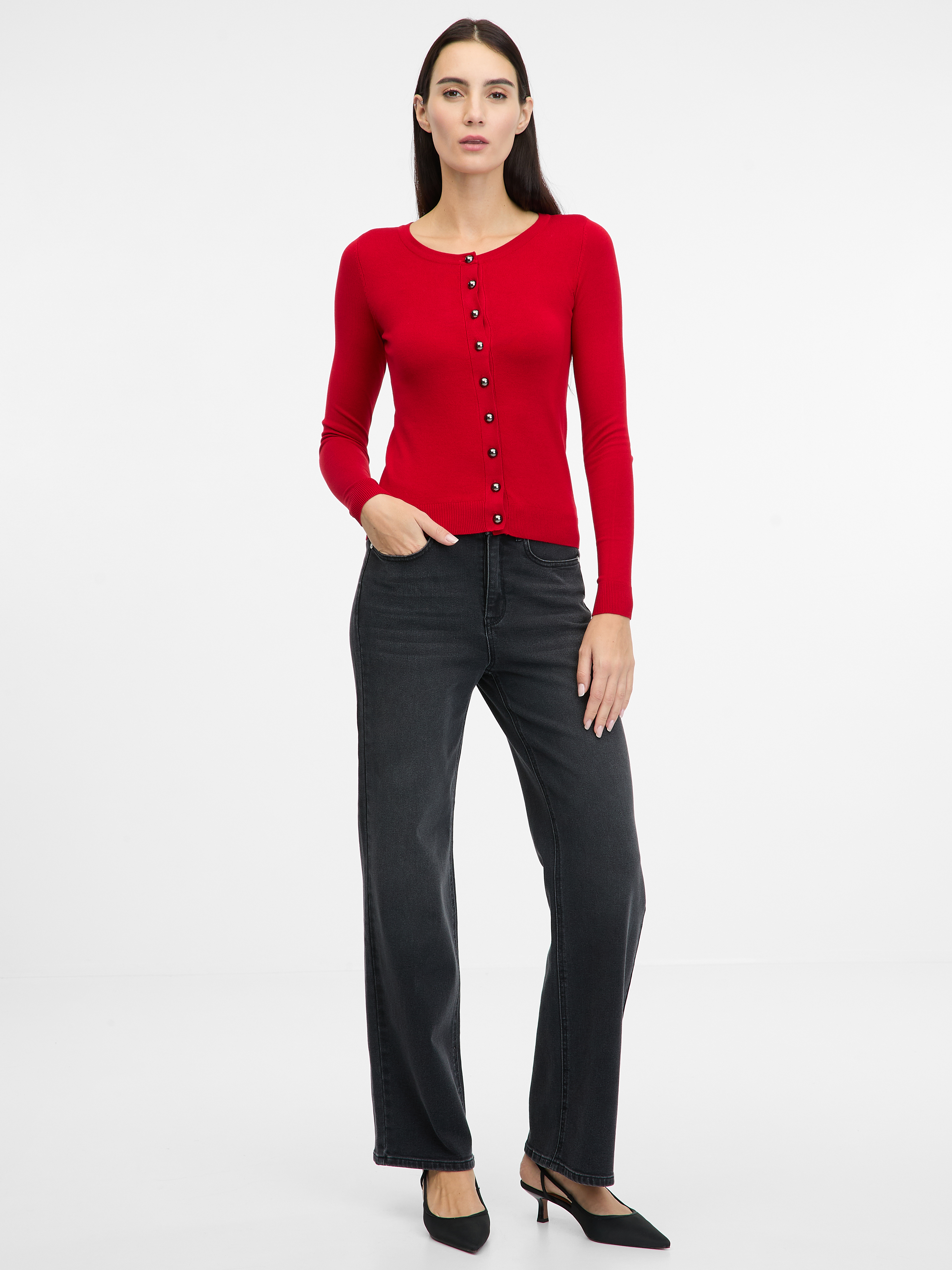 Red Women's Cardigan ORSAY - Women's