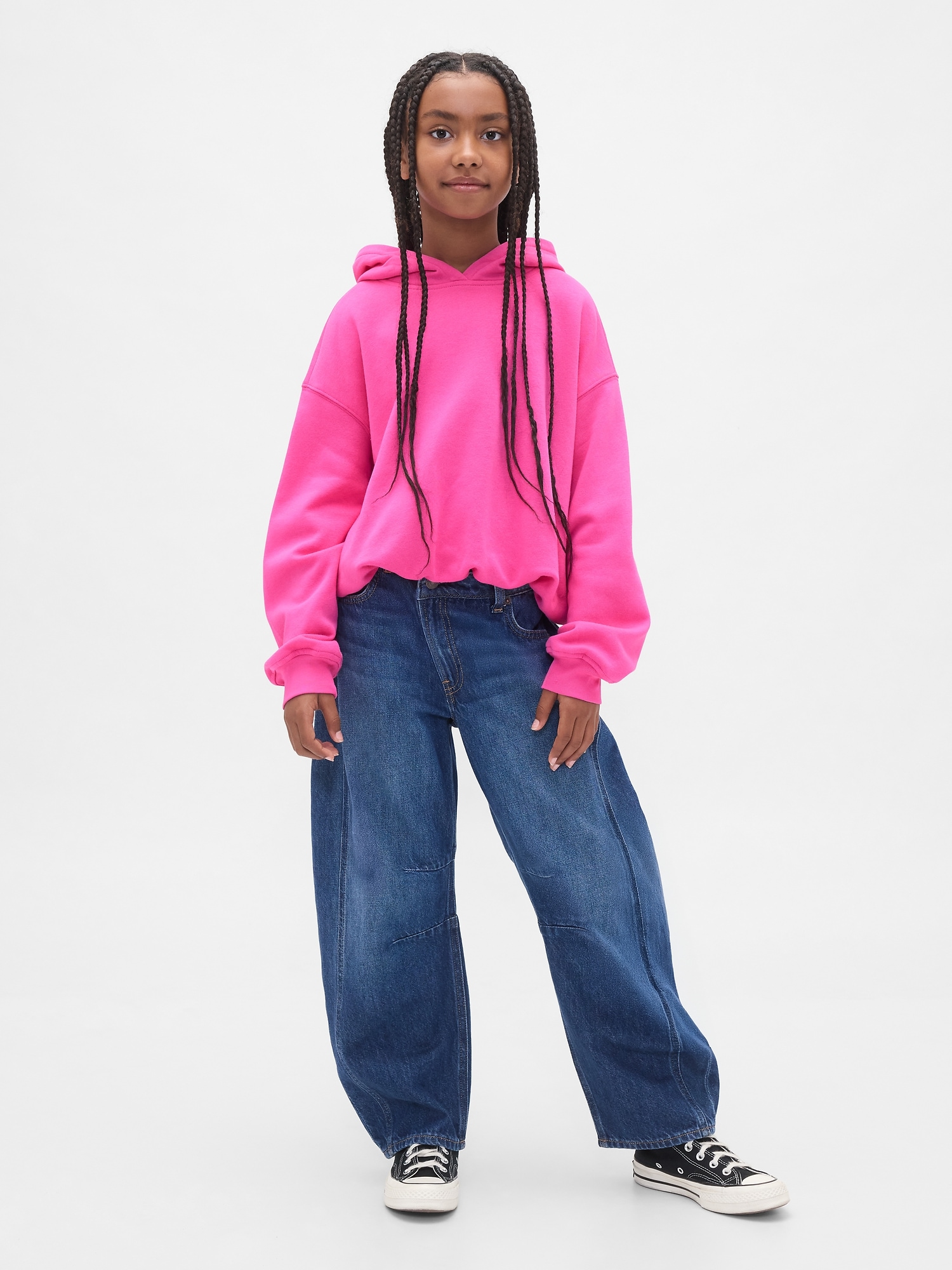 GAP Children&#039;s Oversize Sweatshirt VintageSoft - Girls
