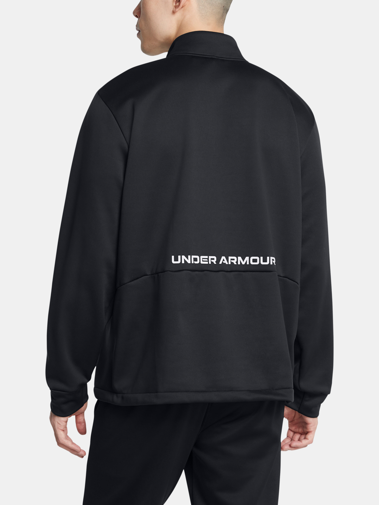 Men&#039;s jacket Under Armour ARMOUR FLEECE HZ SWACKET-BLK - Men&#039;s