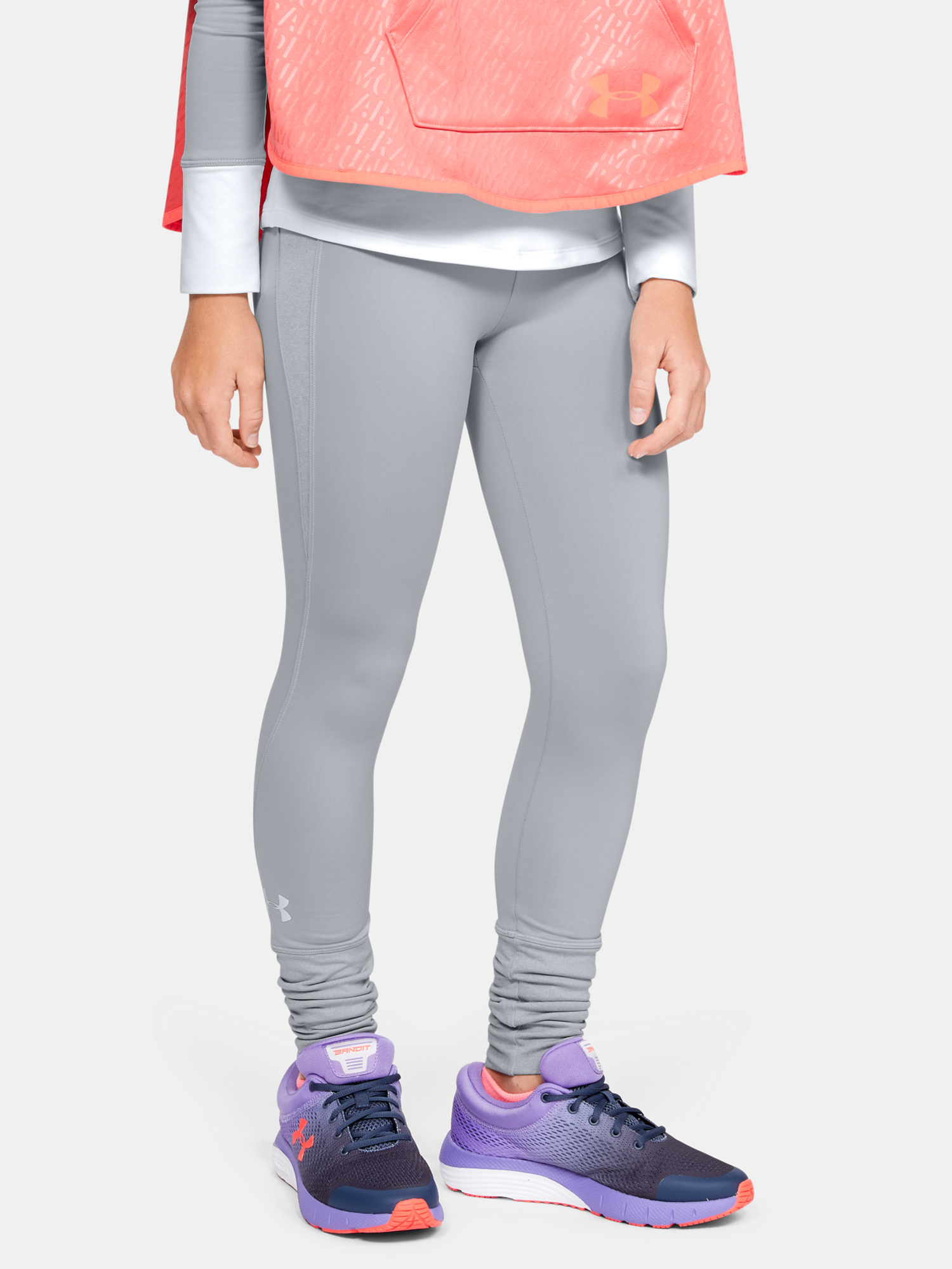 Under Armour Legging Legging-GRY Legging Legging-GRY Legging Legging Ley Legging - Girls