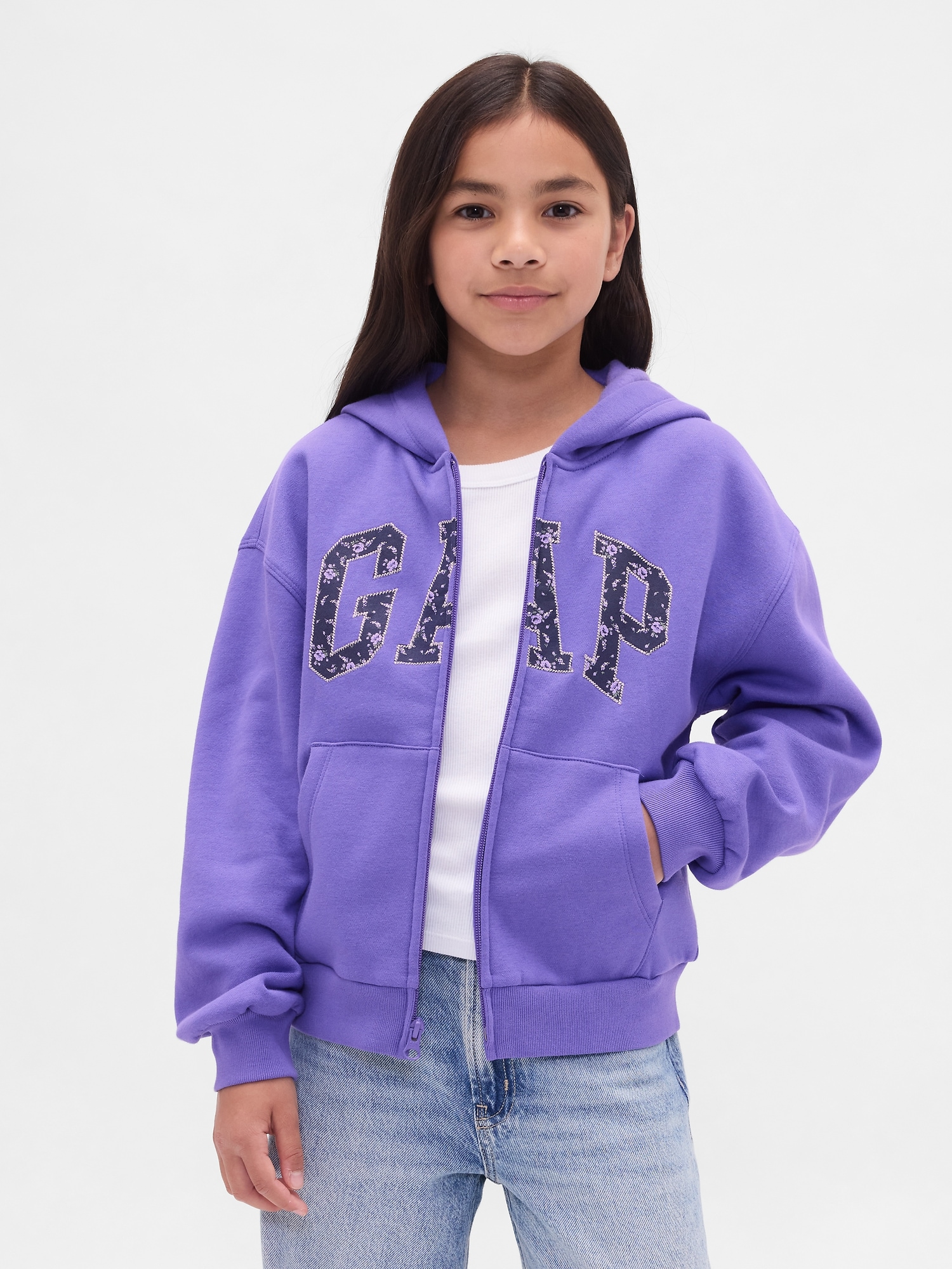 GAP Children&#039;s Oversize Sweatshirt VintageSoft - Girls