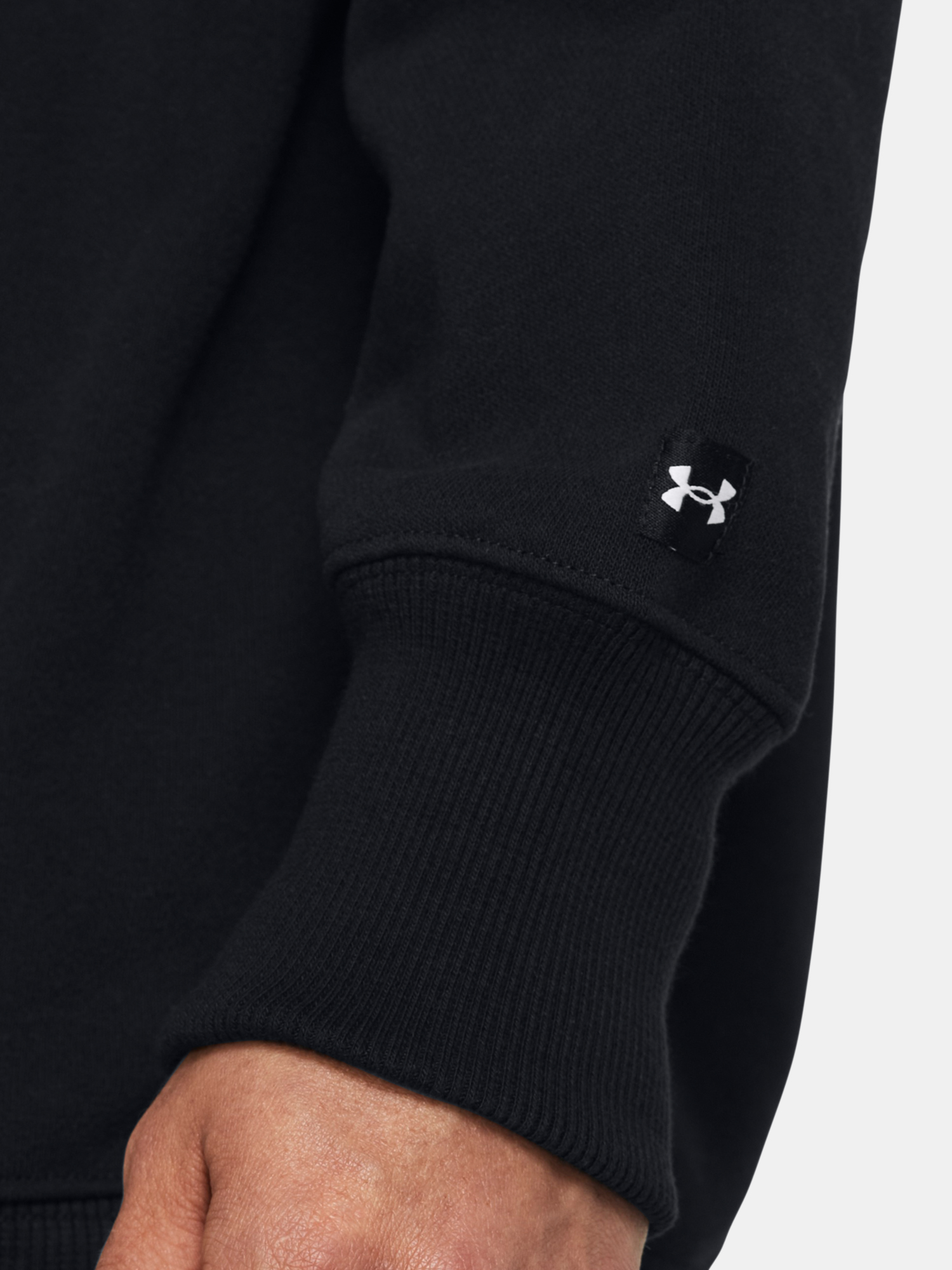 Under Armour Sweatshirt Pjt Rck HW Terry FZ OS Q1-BLK - Women's