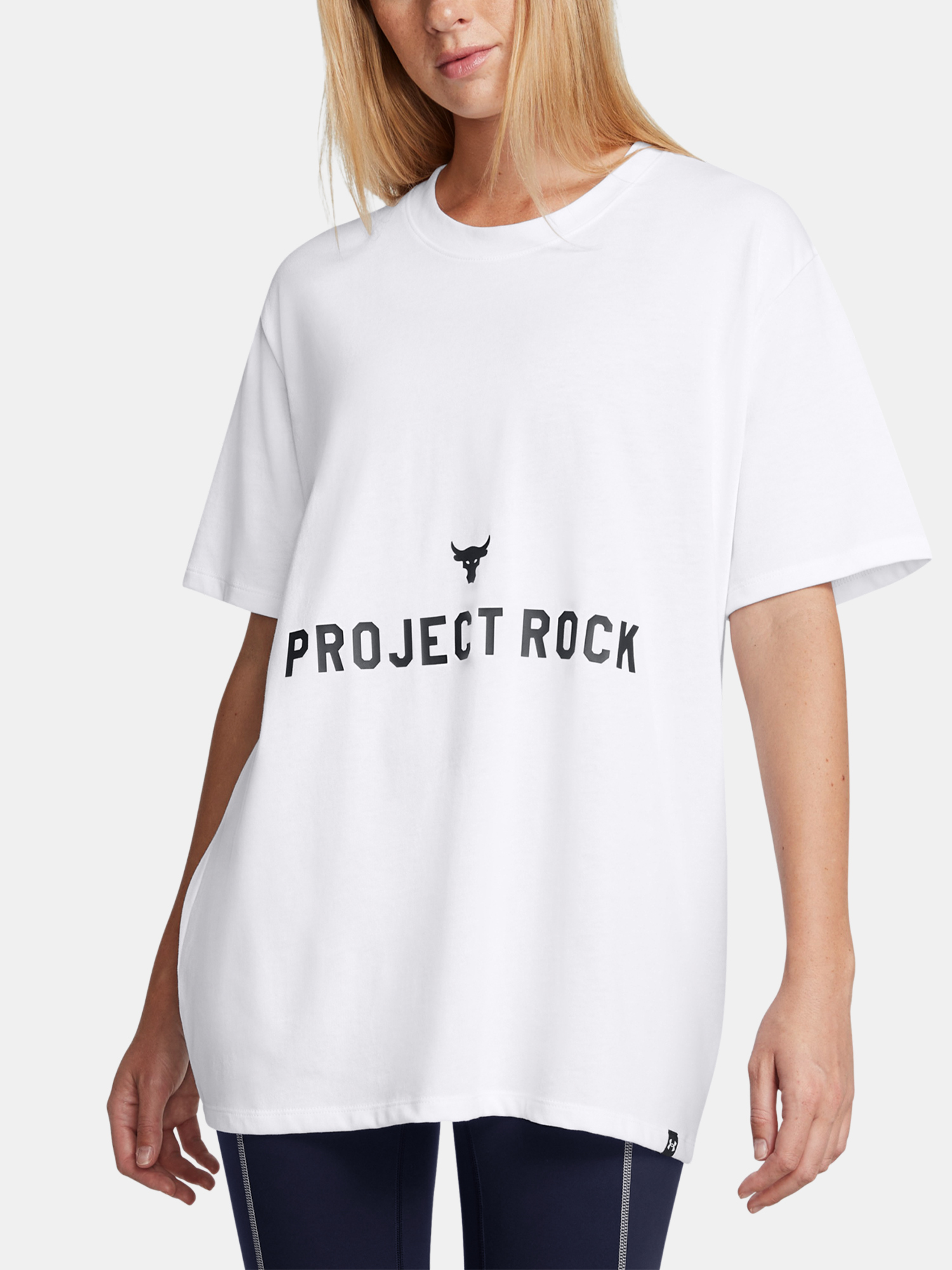 Under Armour Tričko UA Pjt Rck W Campus T Q3-WHT - Dámské