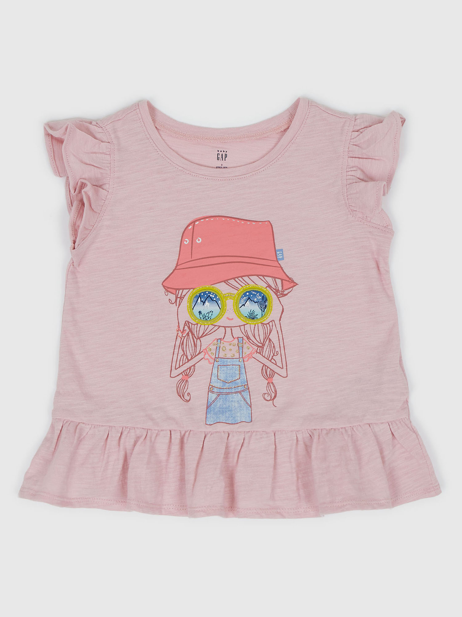 GAP Children's T-shirt With Print - Girls