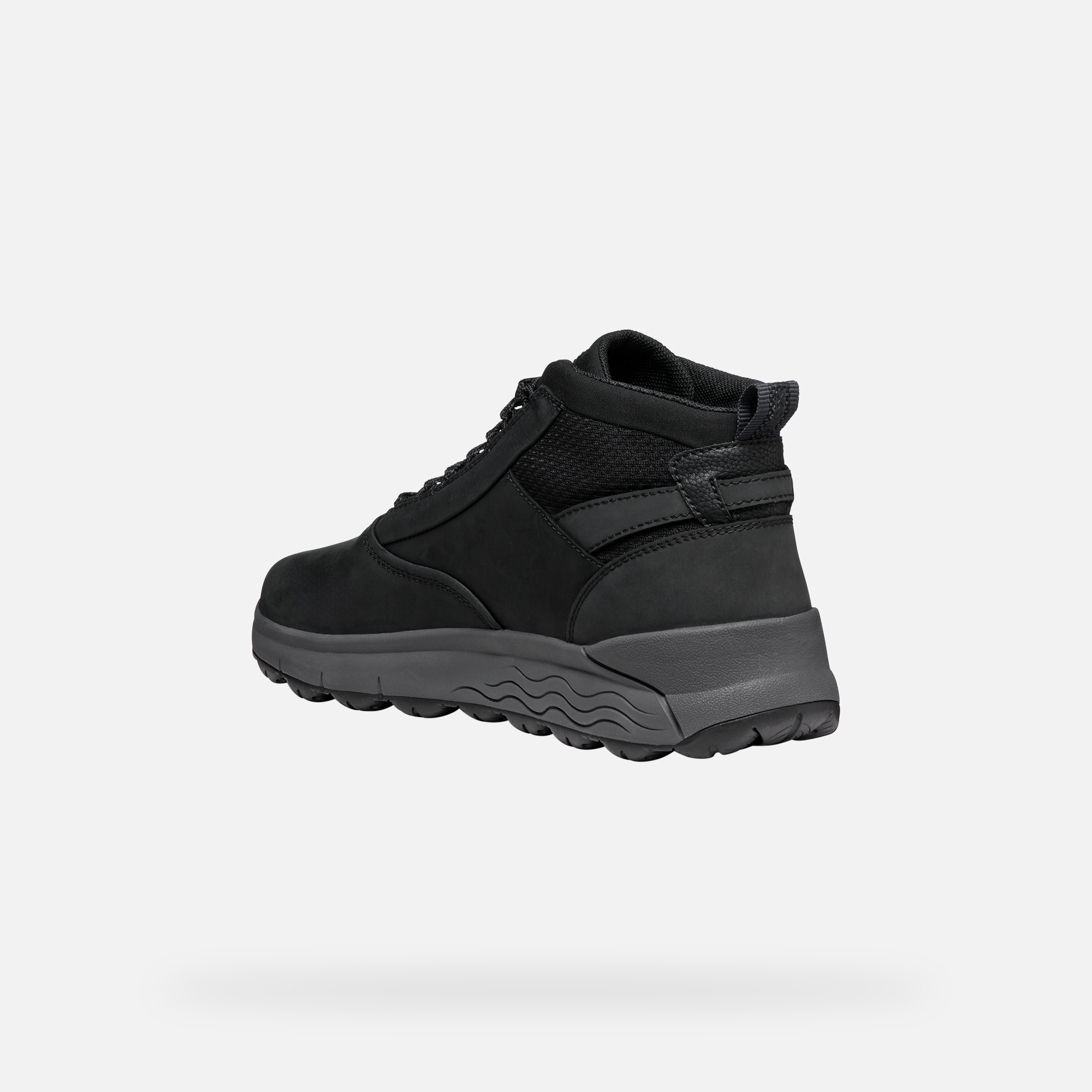 Black men&#039;s ankle boots Geox Spherica 4x4 B Abx - Men&#039;s