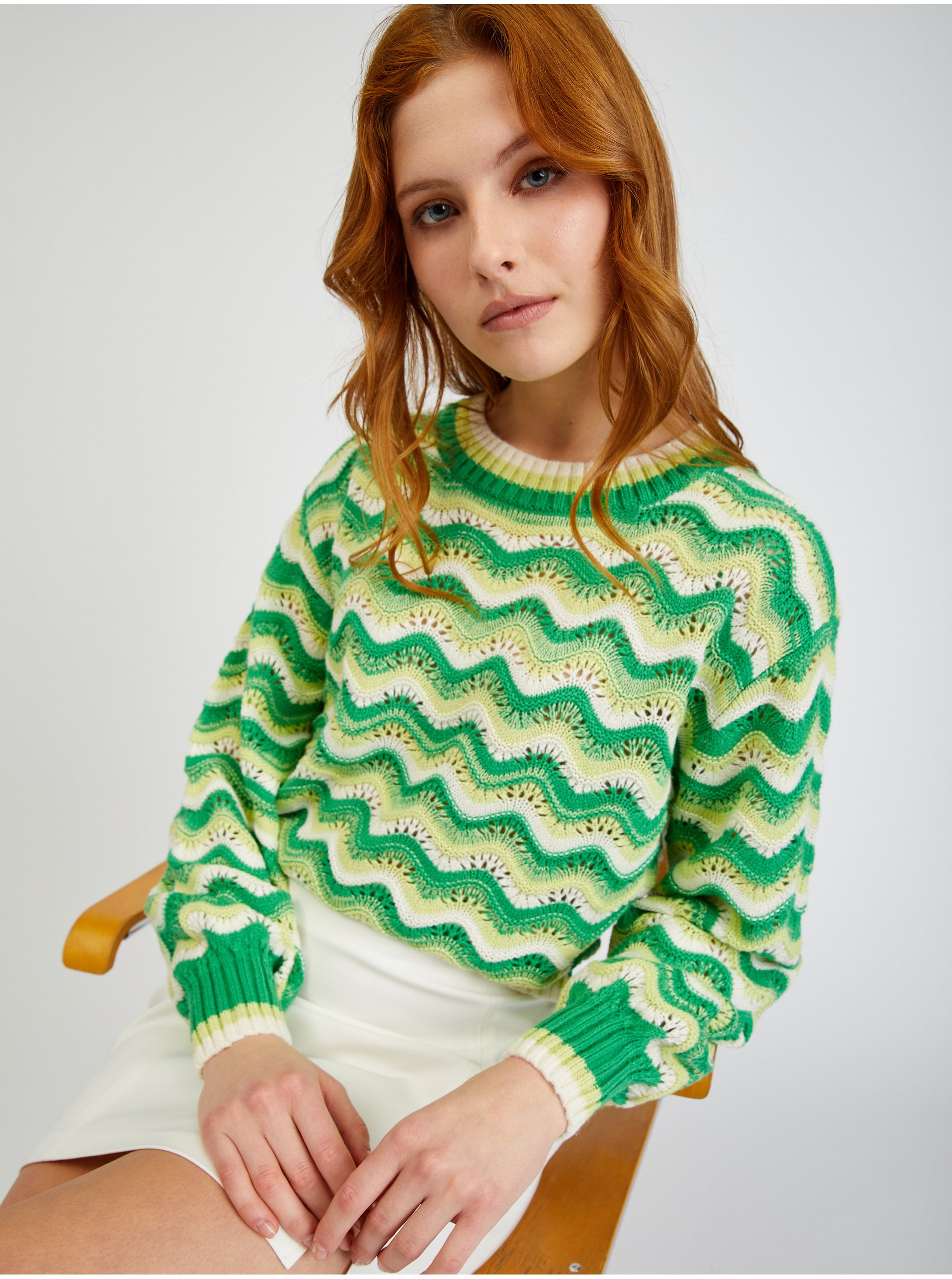 Pulovere pentru femei ORSAY - verde, galben