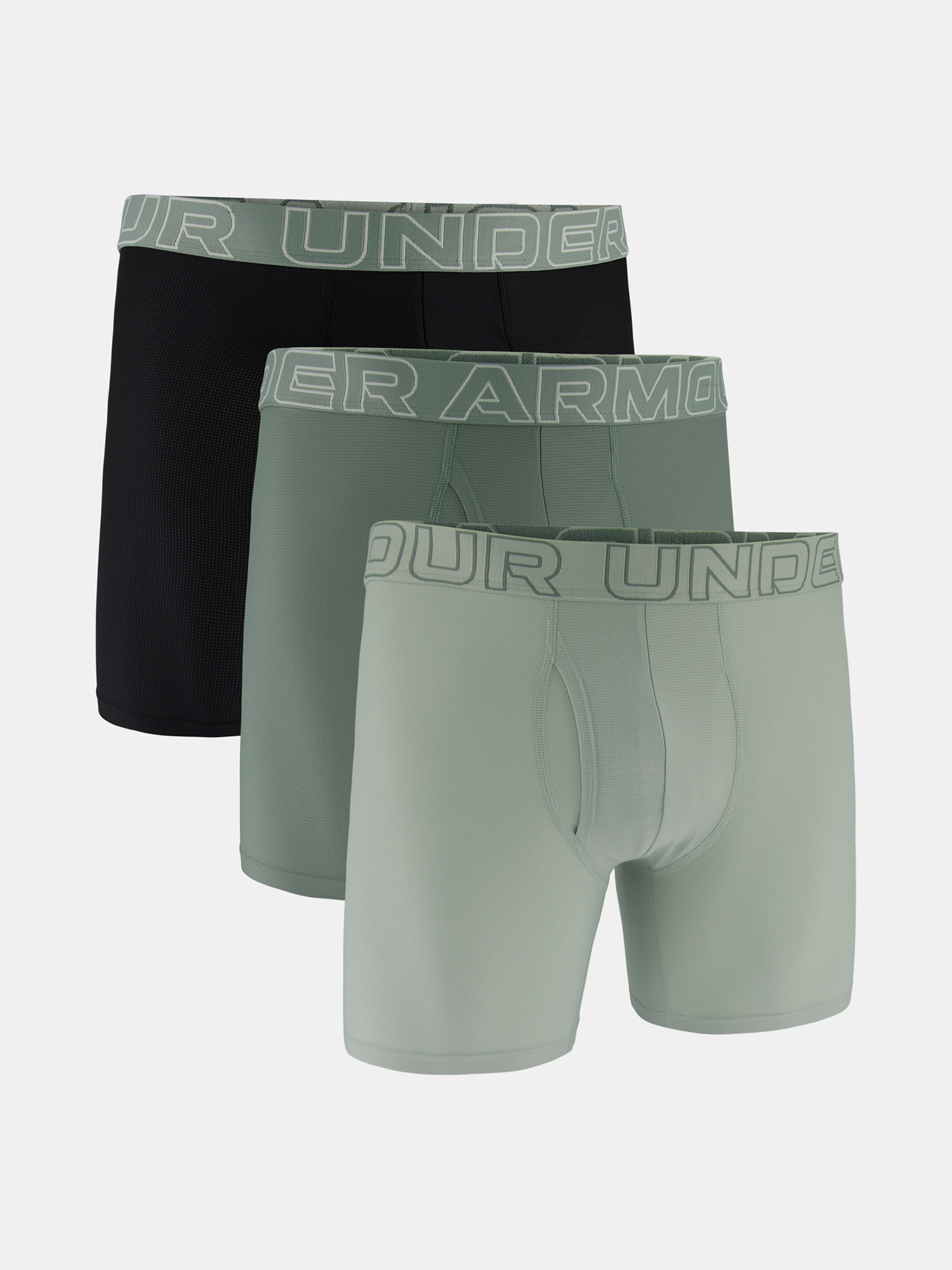 Pánské boxerky Under Armour M UA Perf Tech Mesh 6in - 3pk - Pánské
