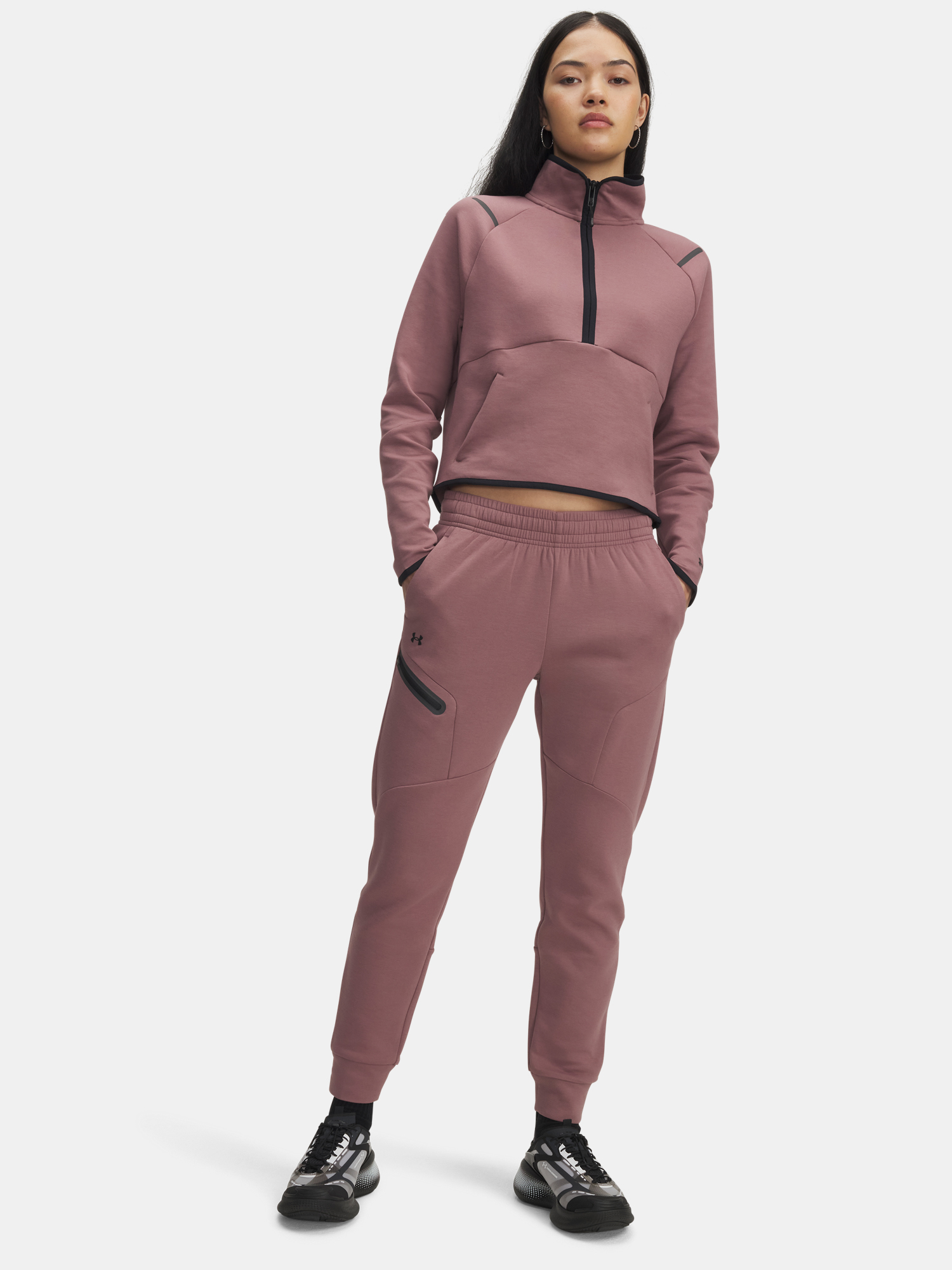 Women&#039;s sweatpants Under Armour Unstoppable Flc Jogger-BRN - Women&#039;s