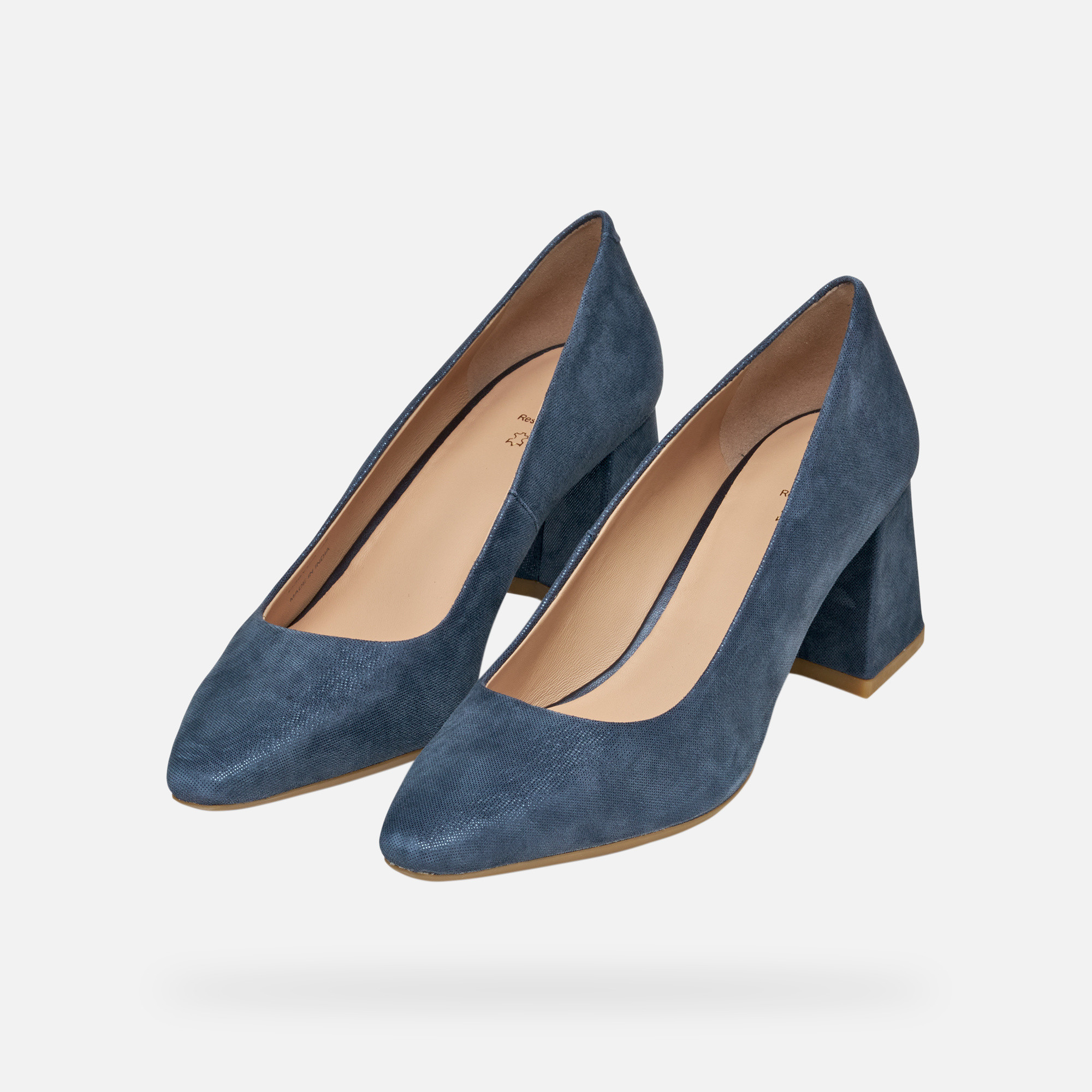 Dark blue women's pumps Geox Giselda - Women's