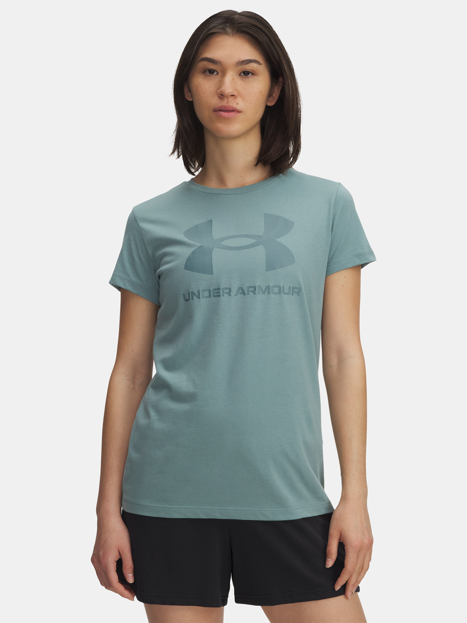 Under Armour UA Logo SS-GRN Women's T-Shirt - Women's