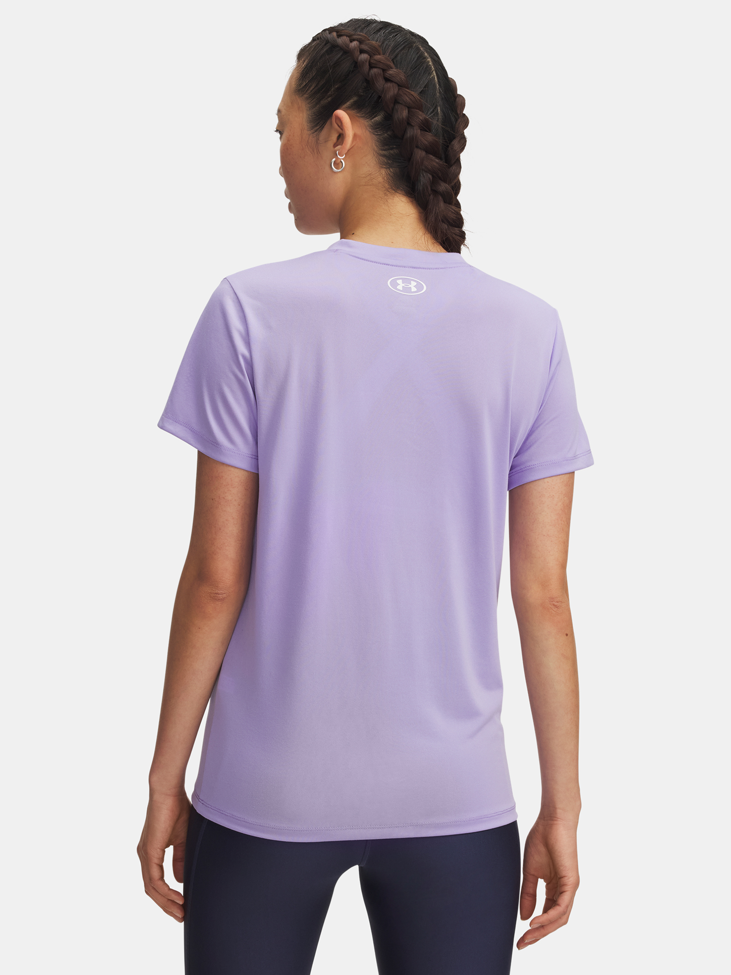 Under Armour Tech SSV Women's T-Shirt- Solid-PPL - Women's