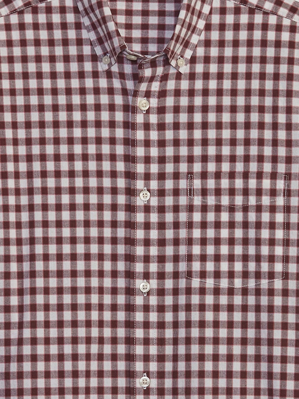 Camasi casual pentru barbati GAP - bordo, crem
