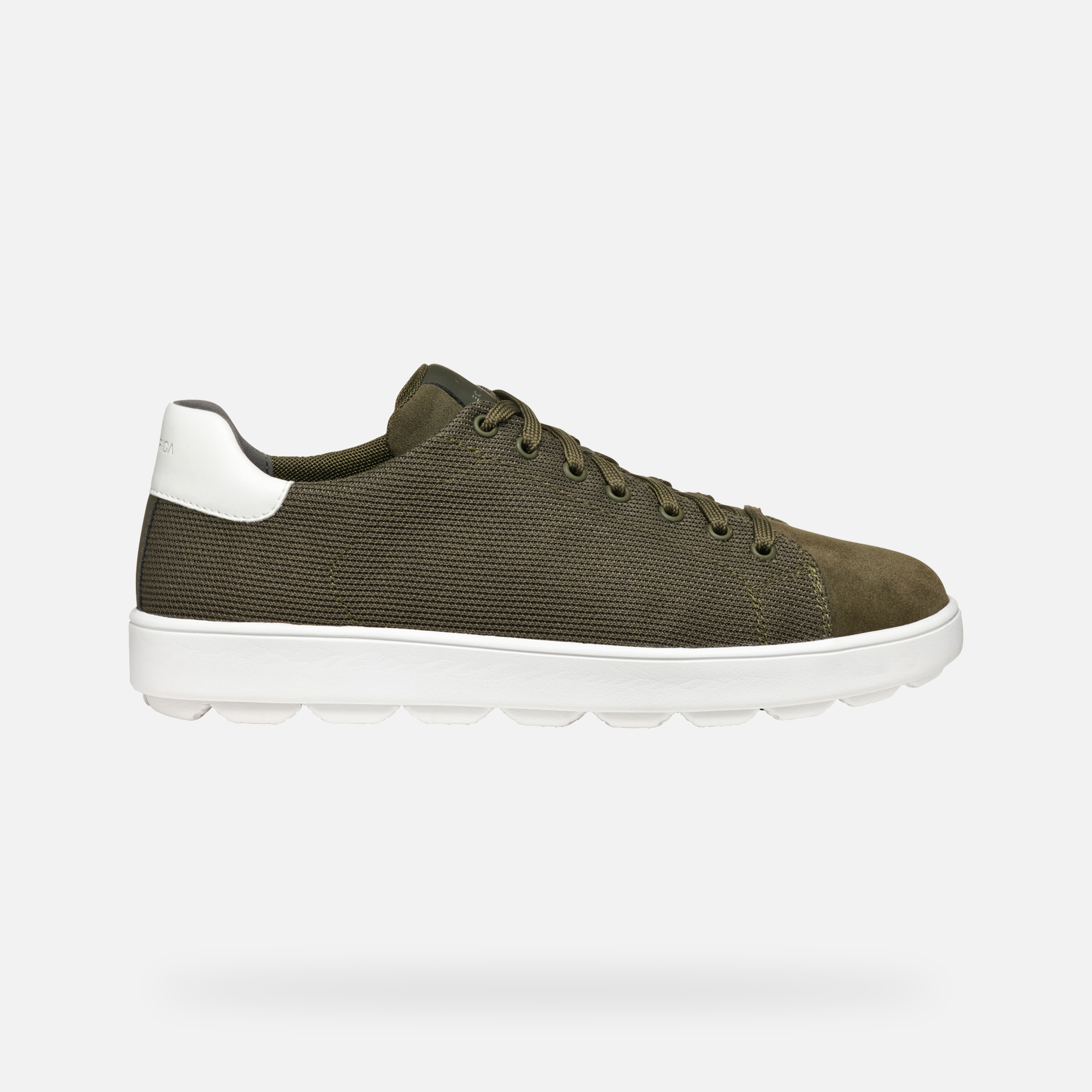 GEOX Khaki men's sneakers Spherica Ecub-1 - Men's