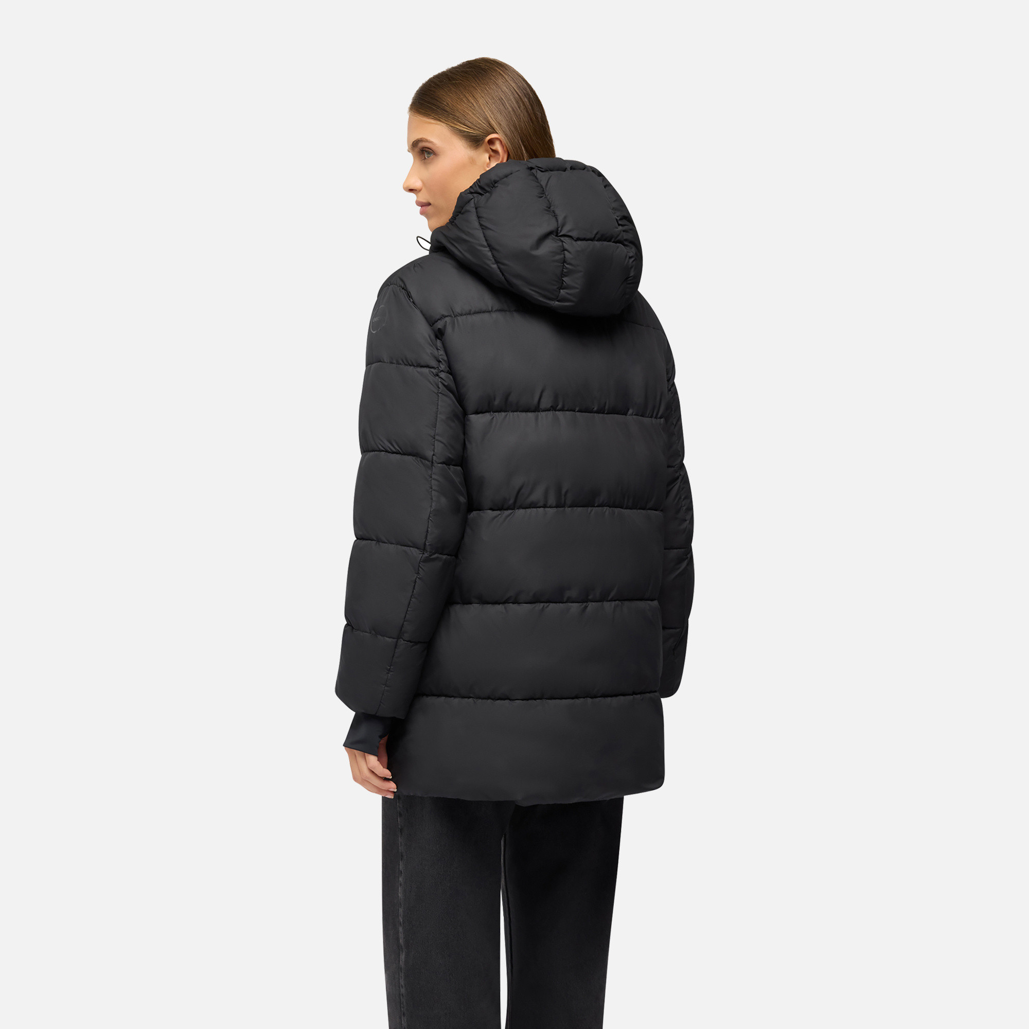 Black Women&#039;s Down Jacket Geox Spherica - Women&#039;s