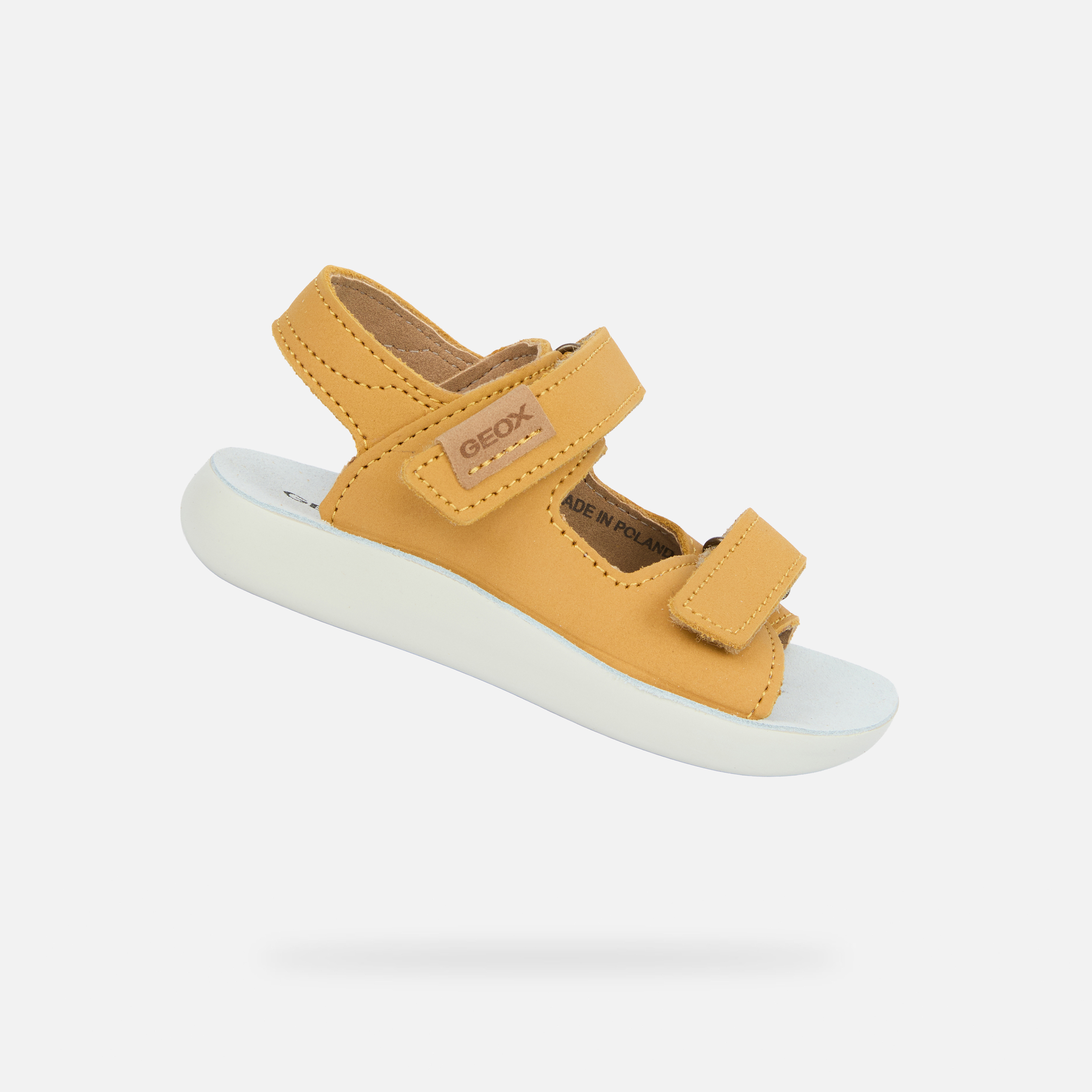 Момчешки сандали Geox Lightfloppy - жълти