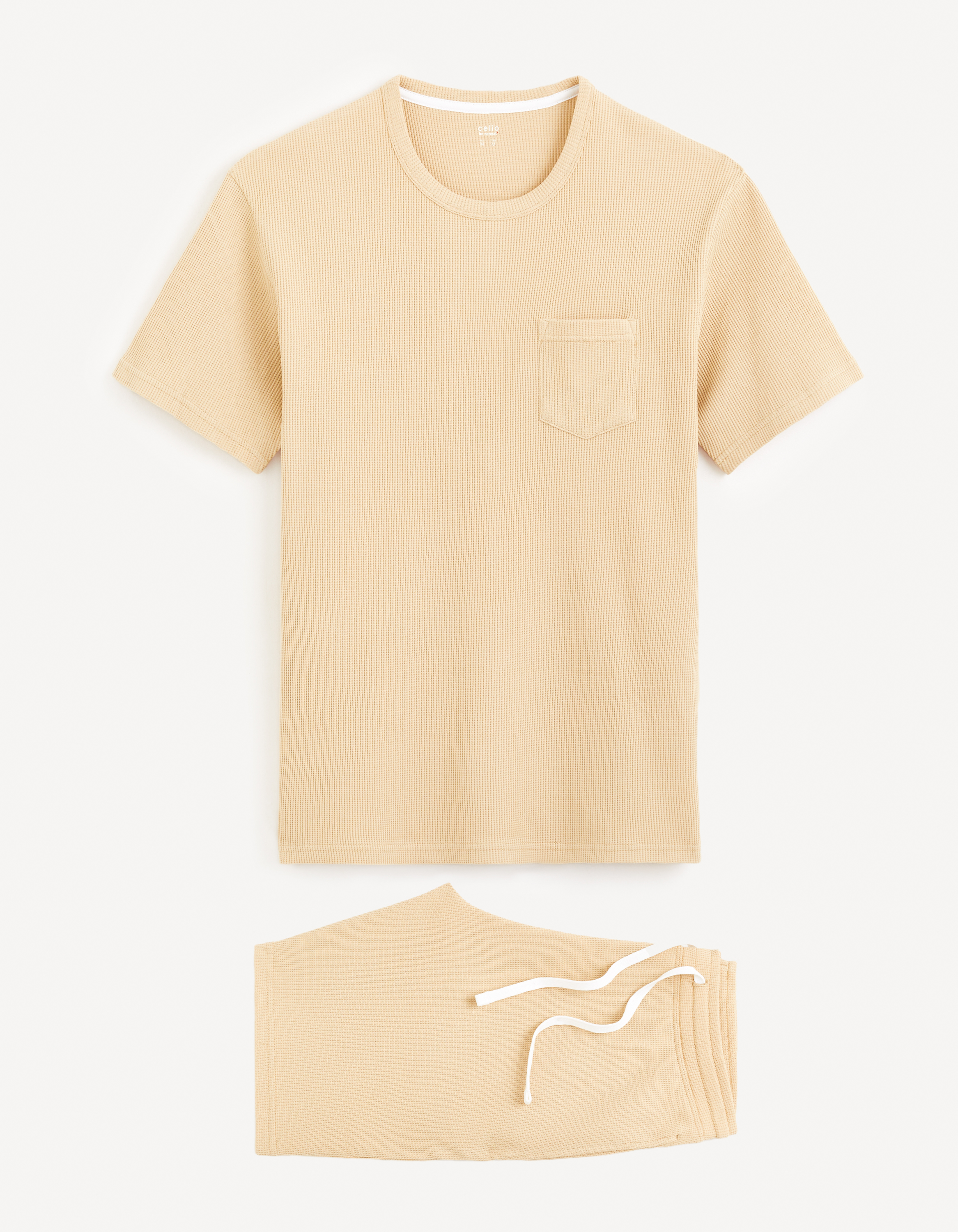 Pijamale pentru barbati Celio - bej