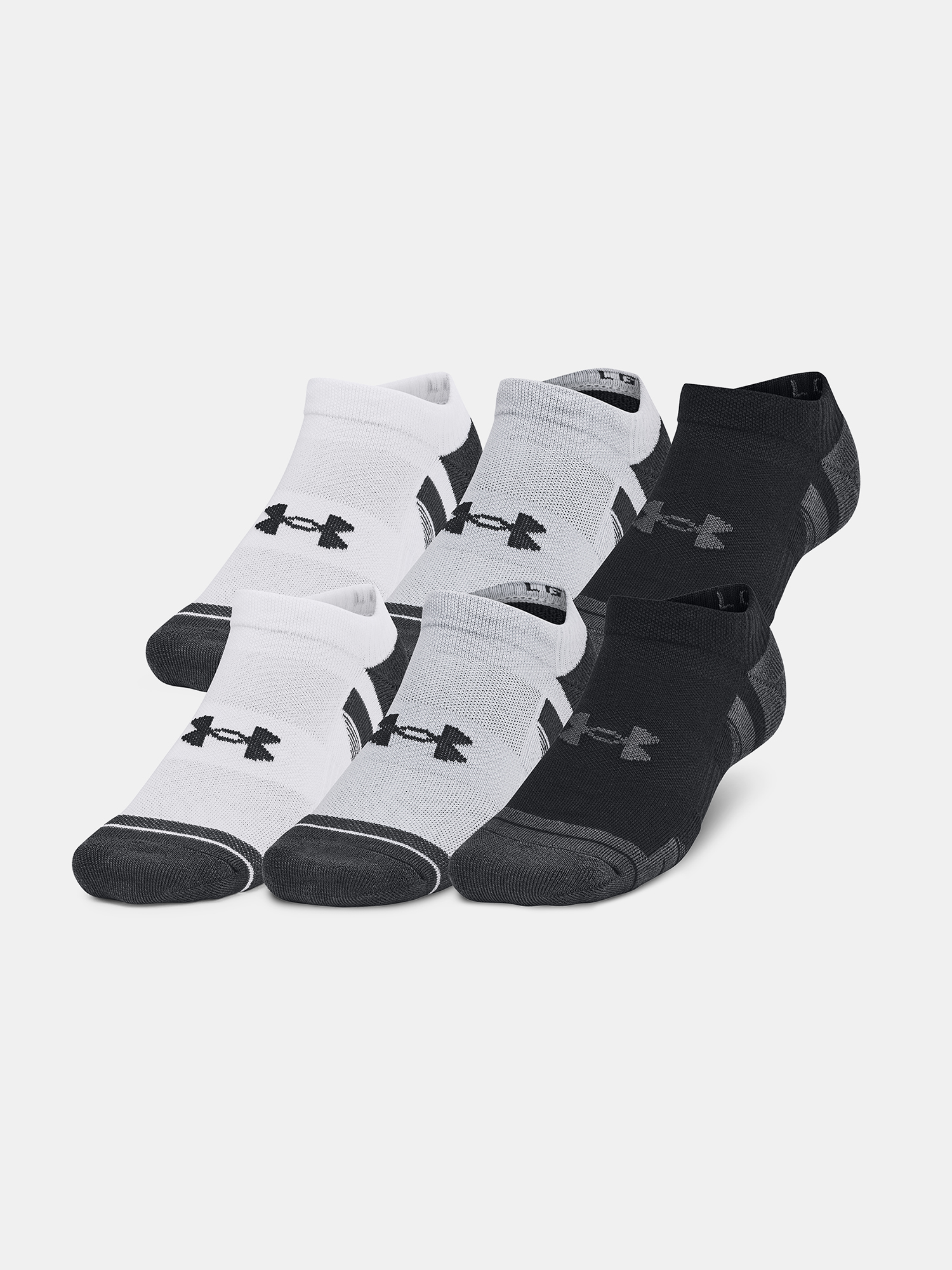 Under Armour Unisexové Ponožky Unisex UA Perf Tech 6pk NS - Unisex