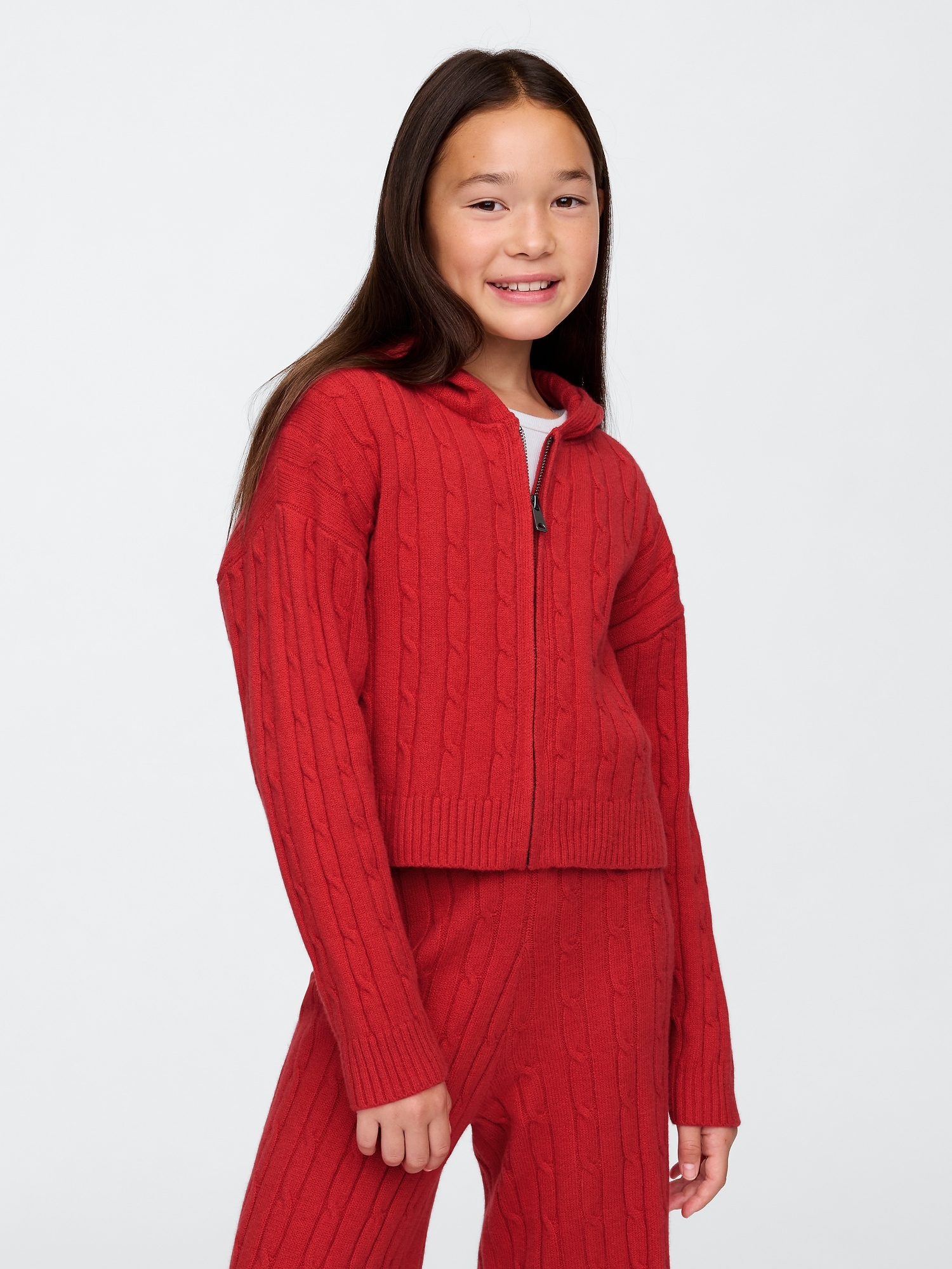 GAP Childrens zip sweater CashSoft - Girls