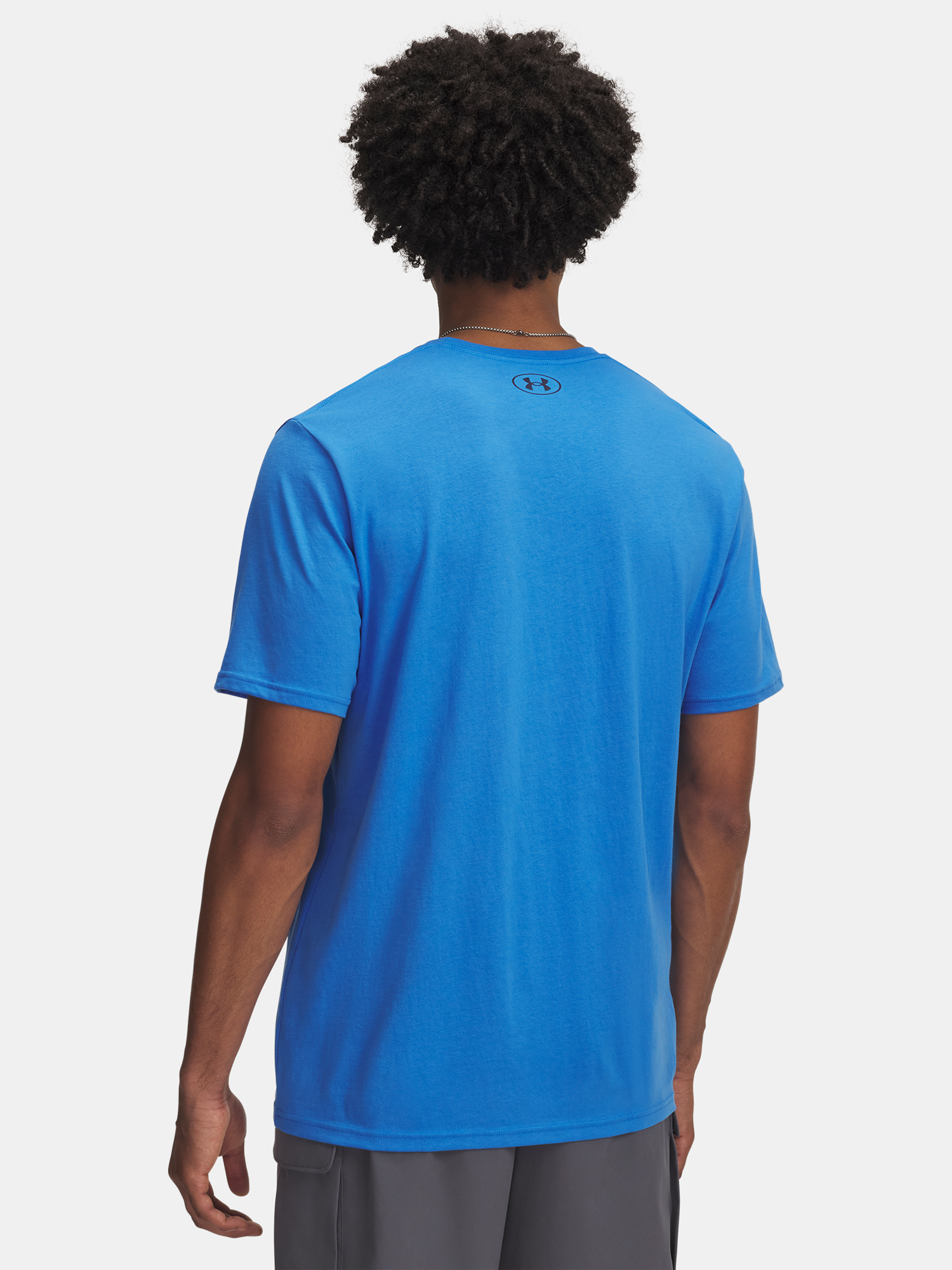 Men's Under Armour UA TEAM ISSUE WORDMARK SS-BLU - Men's T-Shirt